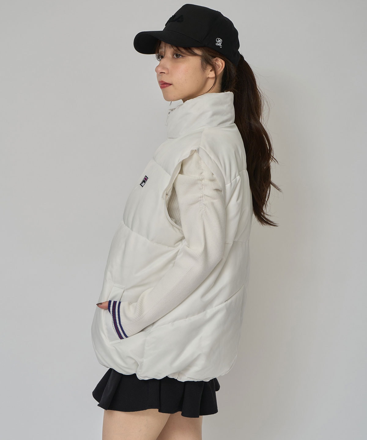 ［FILA×REDYAZEL］2WAYフェイクダウンジャケット