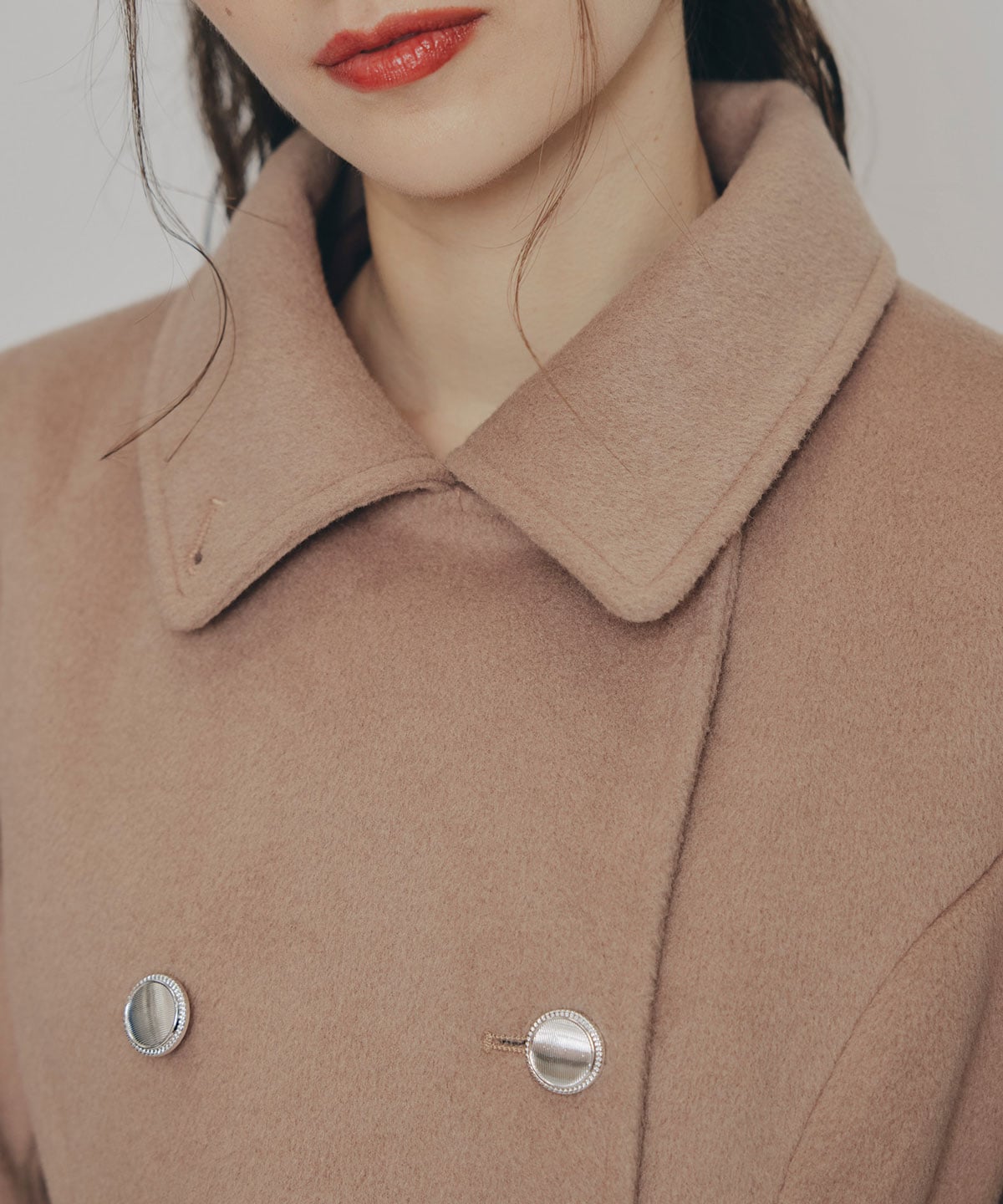 2WAYカラーダブルロングコート