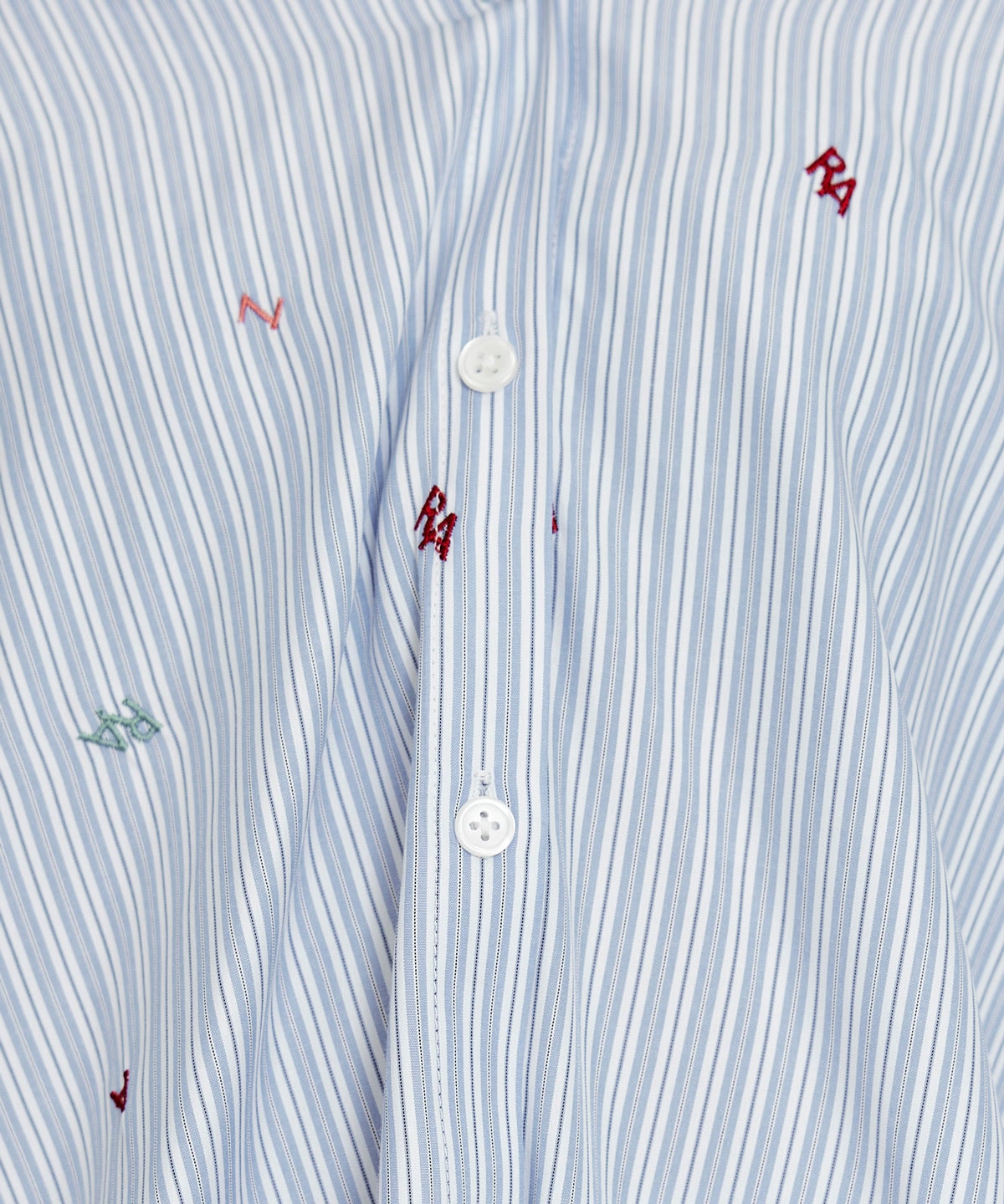 【セットアップ可能】REDYAZELアルファベットロゴ刺繍2WAYシャツブラウス