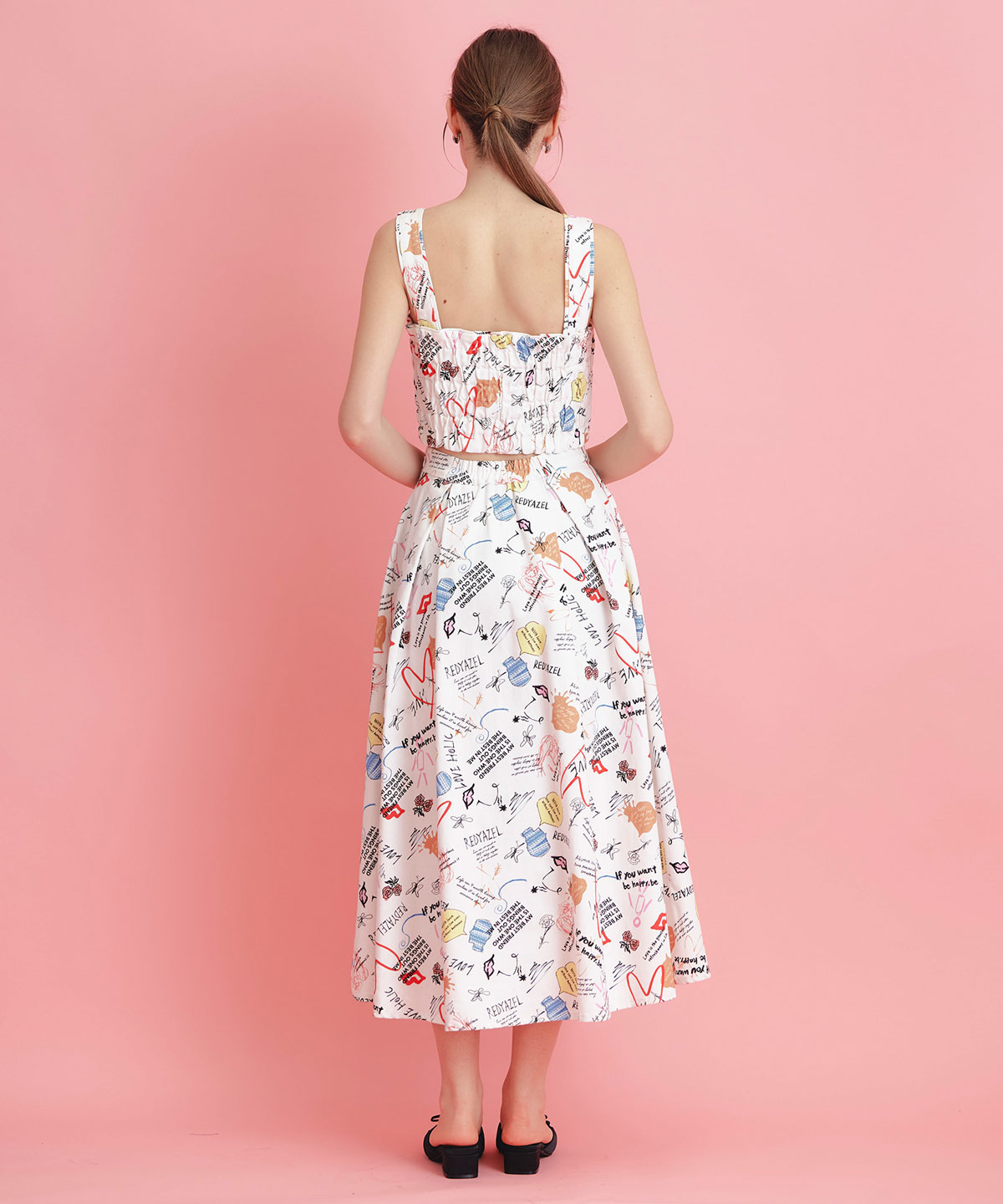 【LoveArt Series】LoveArt ロングフレアスカート