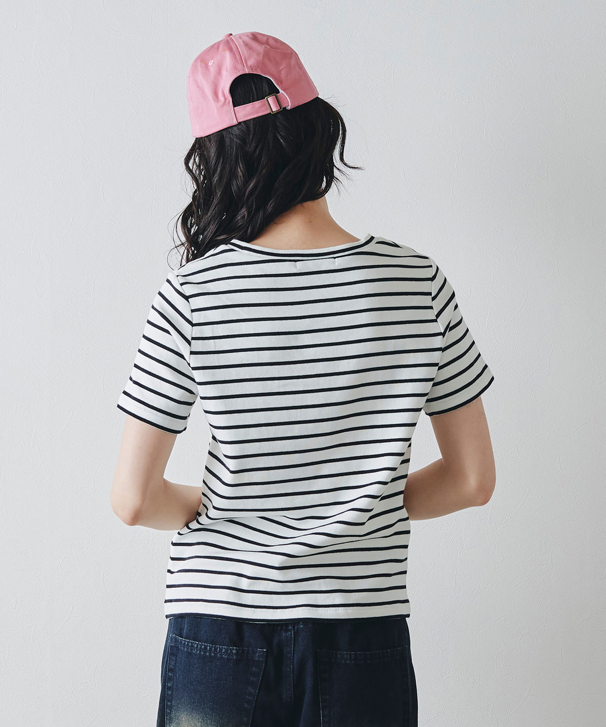 ビジューRチャームTシャツ