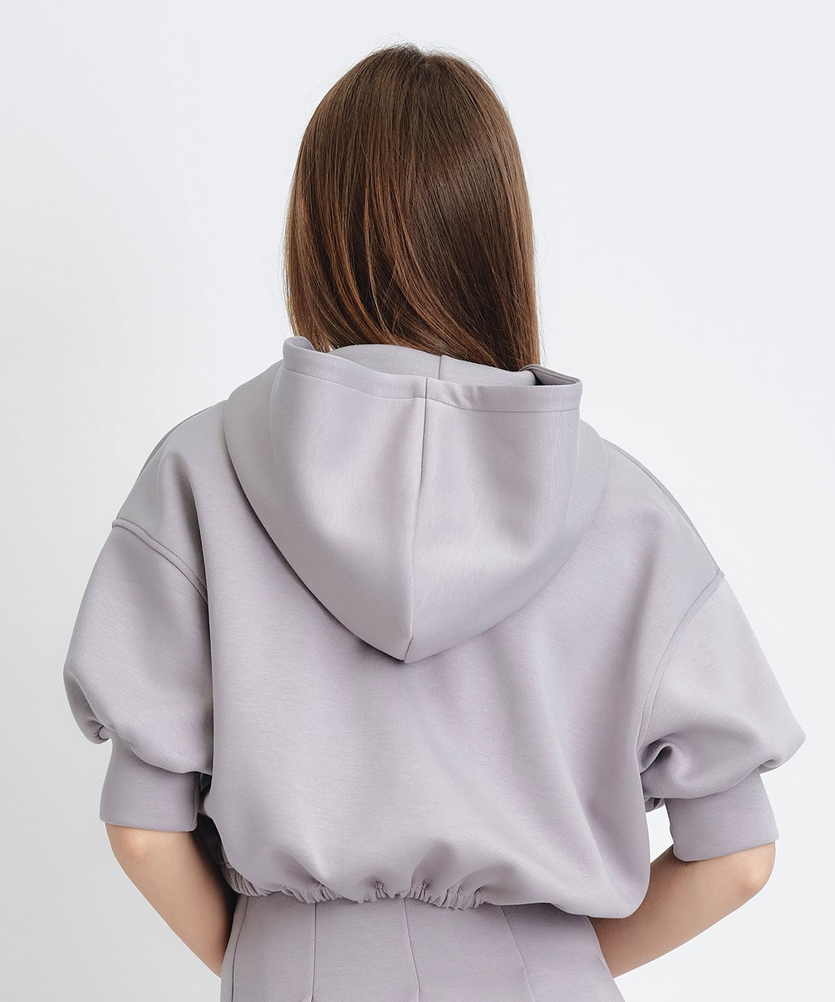 ダンボールZIPショートパーカー