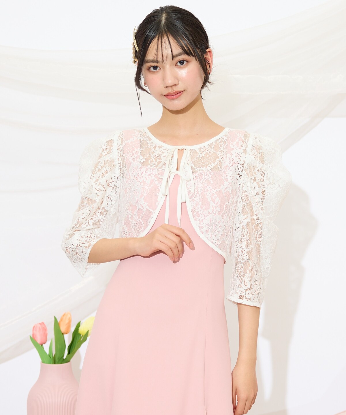 2WAYレースボレロ