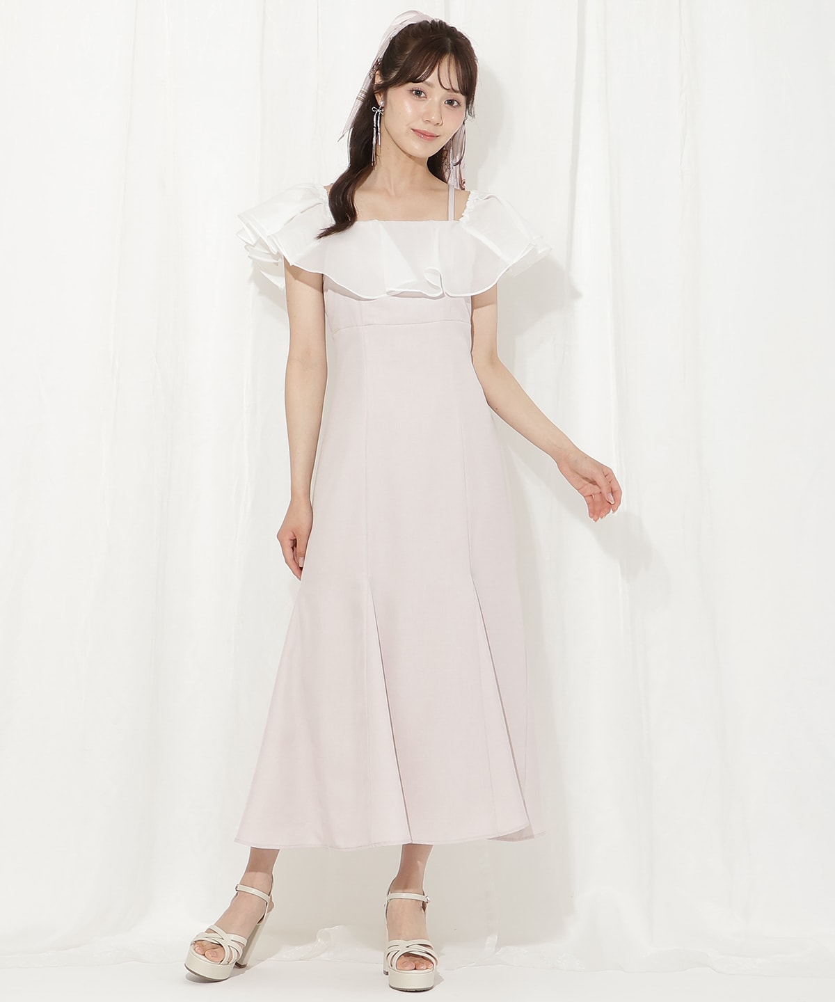 メロウラッフルマーメイドワンピース