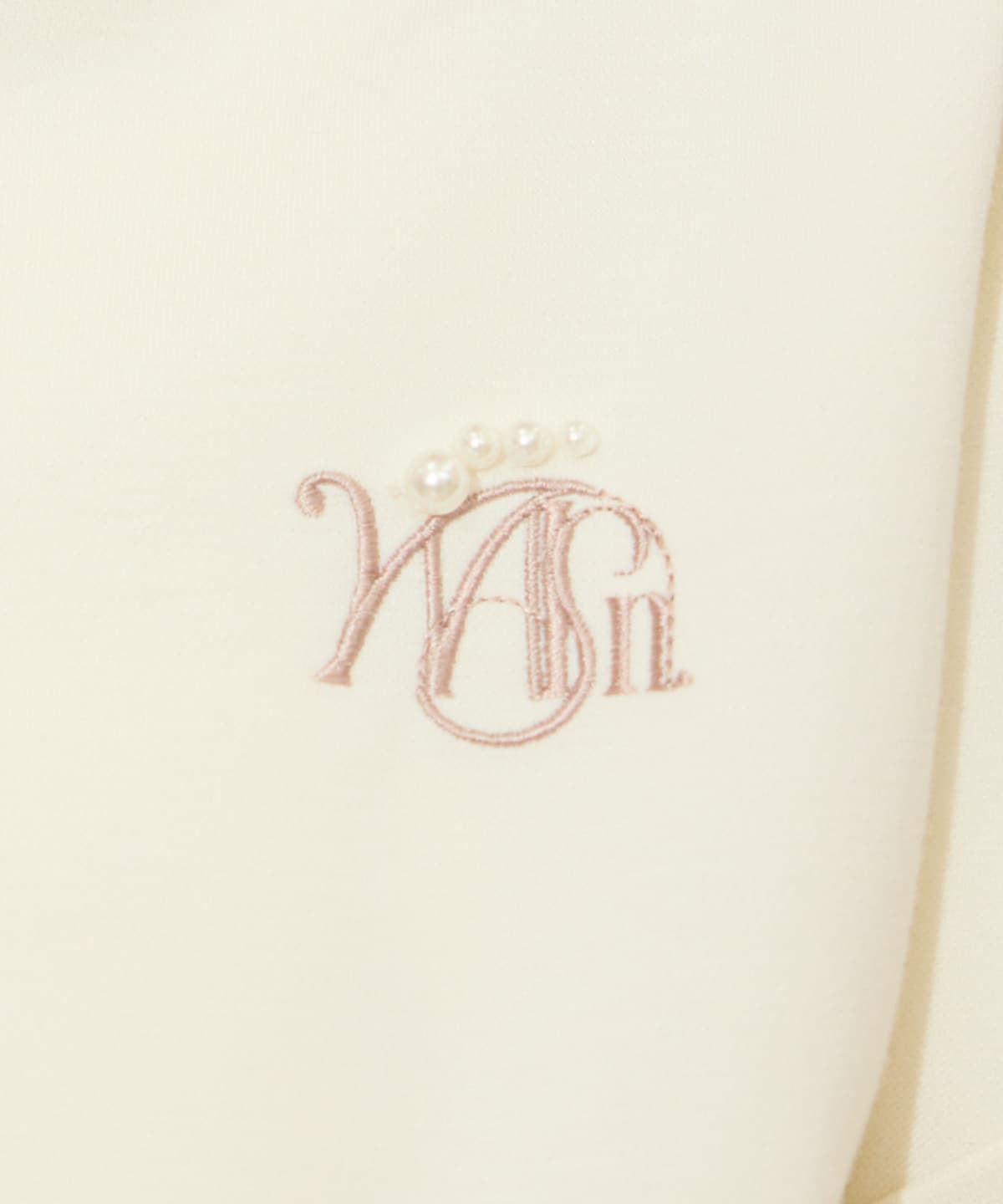 ロゴ刺繍リボントラックジャケット