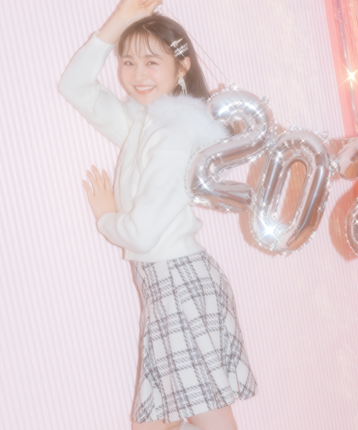 【1/1(thu)10時発売 New Year's Item】ボックスプリーツミニスカート