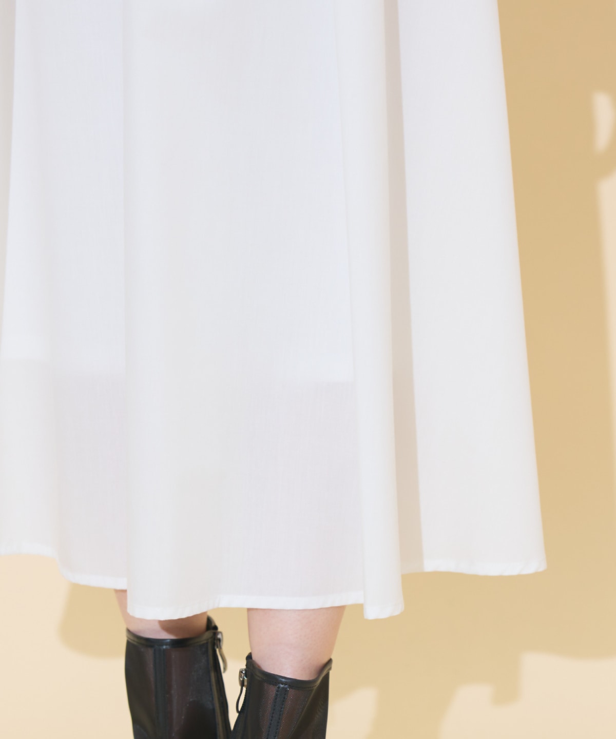 ビスチェレイヤードタックシャツワンピース