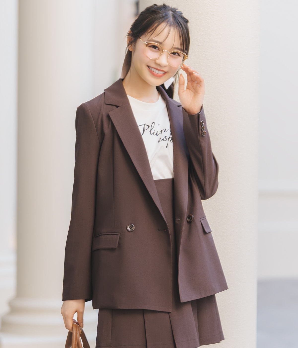 ダブルボタンテーラードジャケット