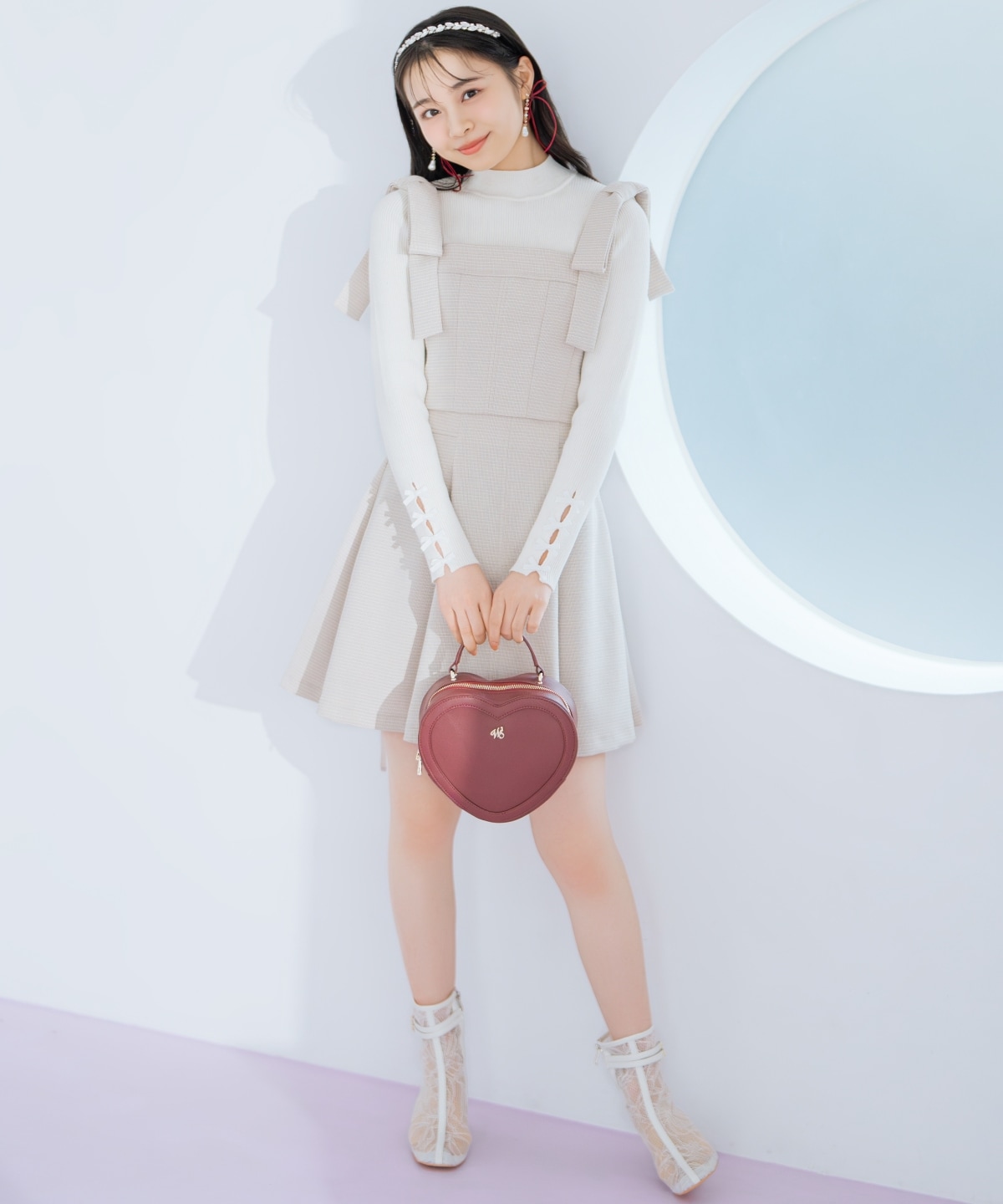 【2/11(wed)10時発売】リボンショルダービスチェ