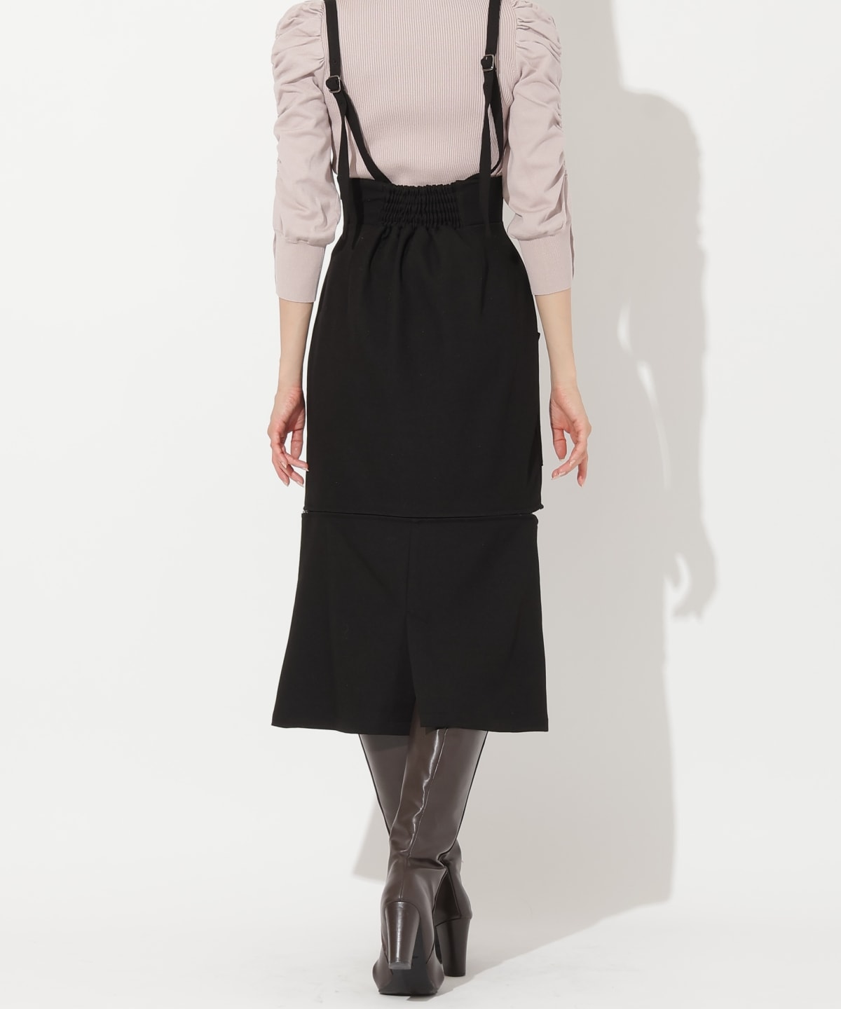 サスペ付き2wayスカート