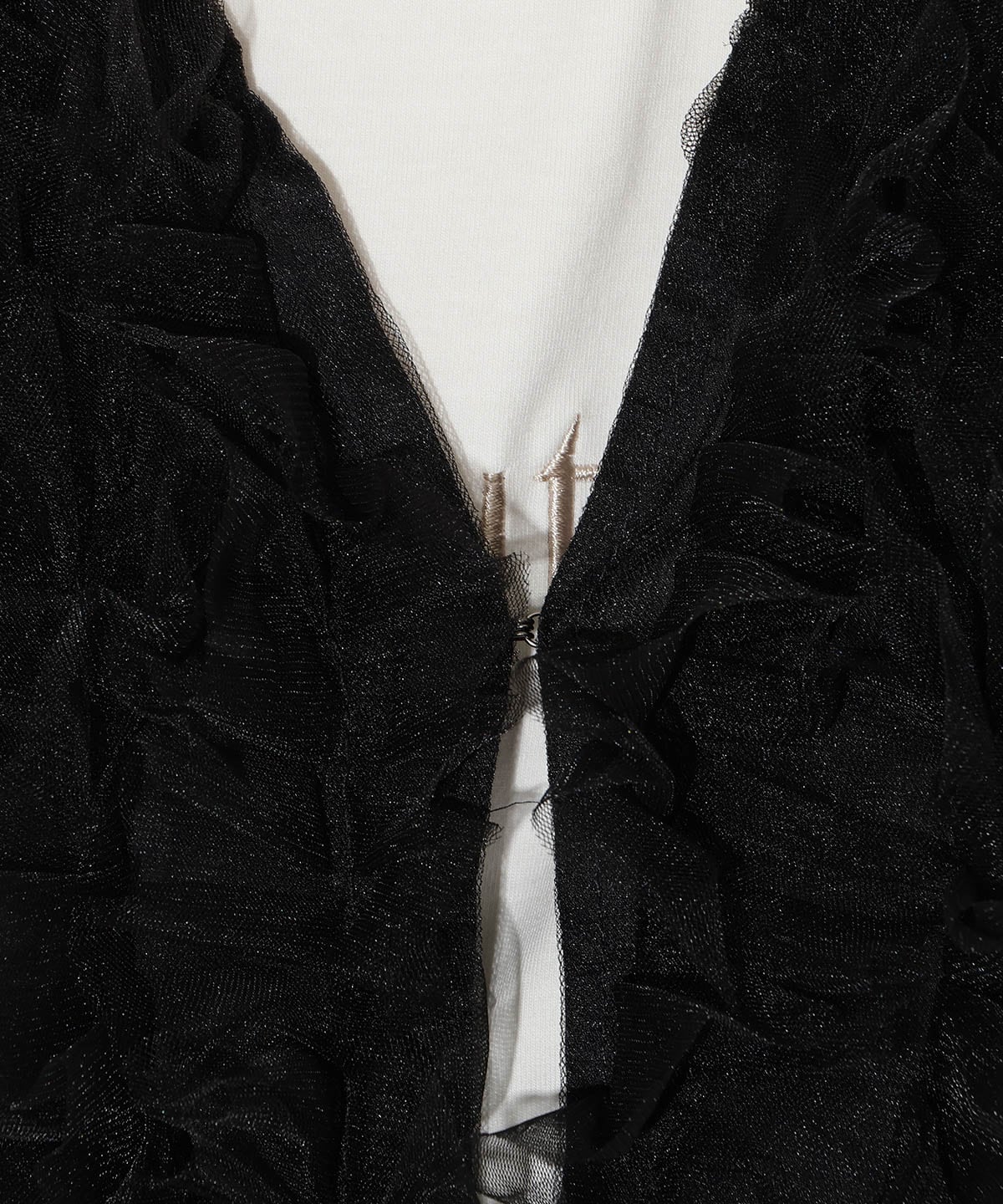 チュールフリルジャケット