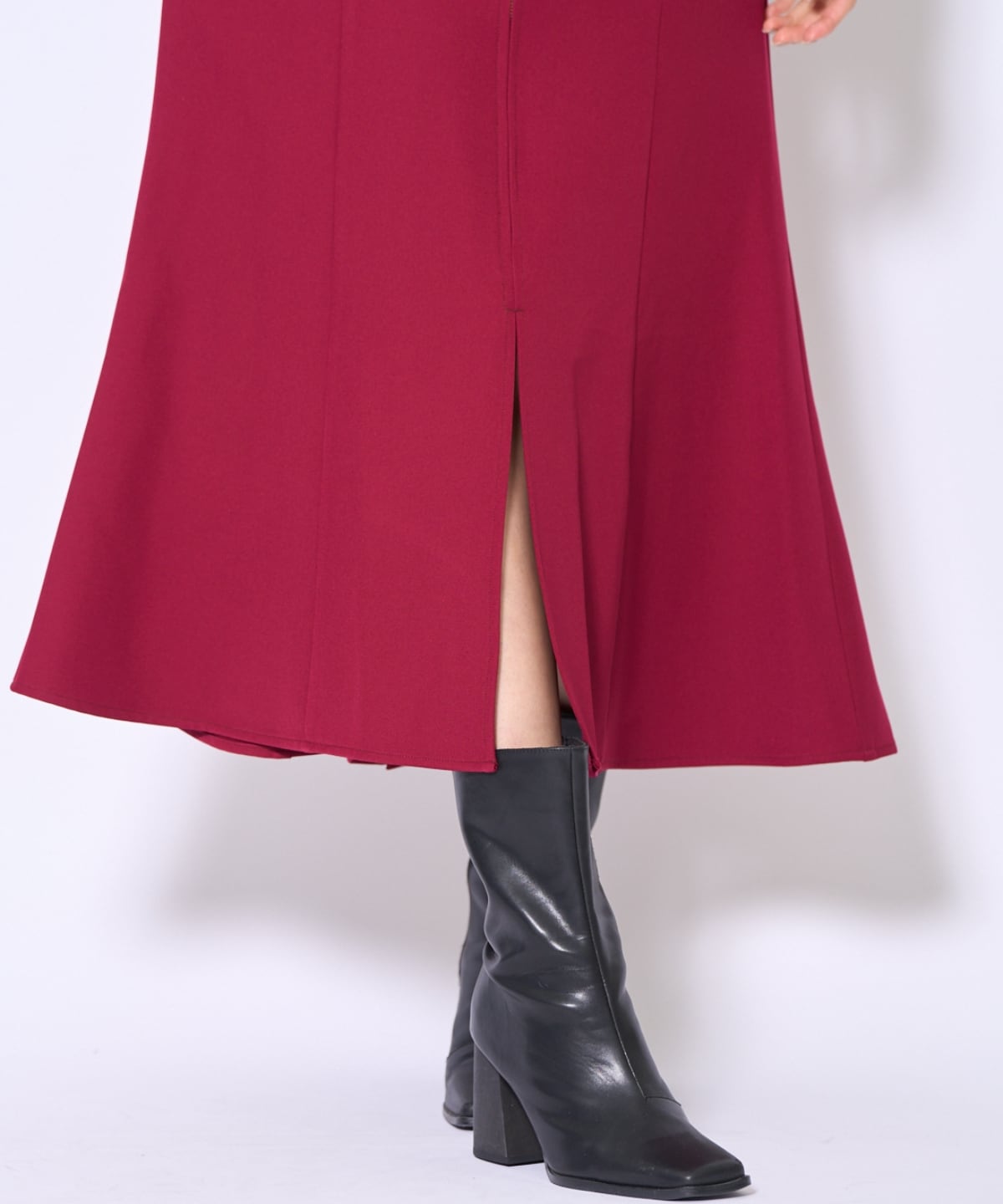 フロントZIPマーメイドスカート