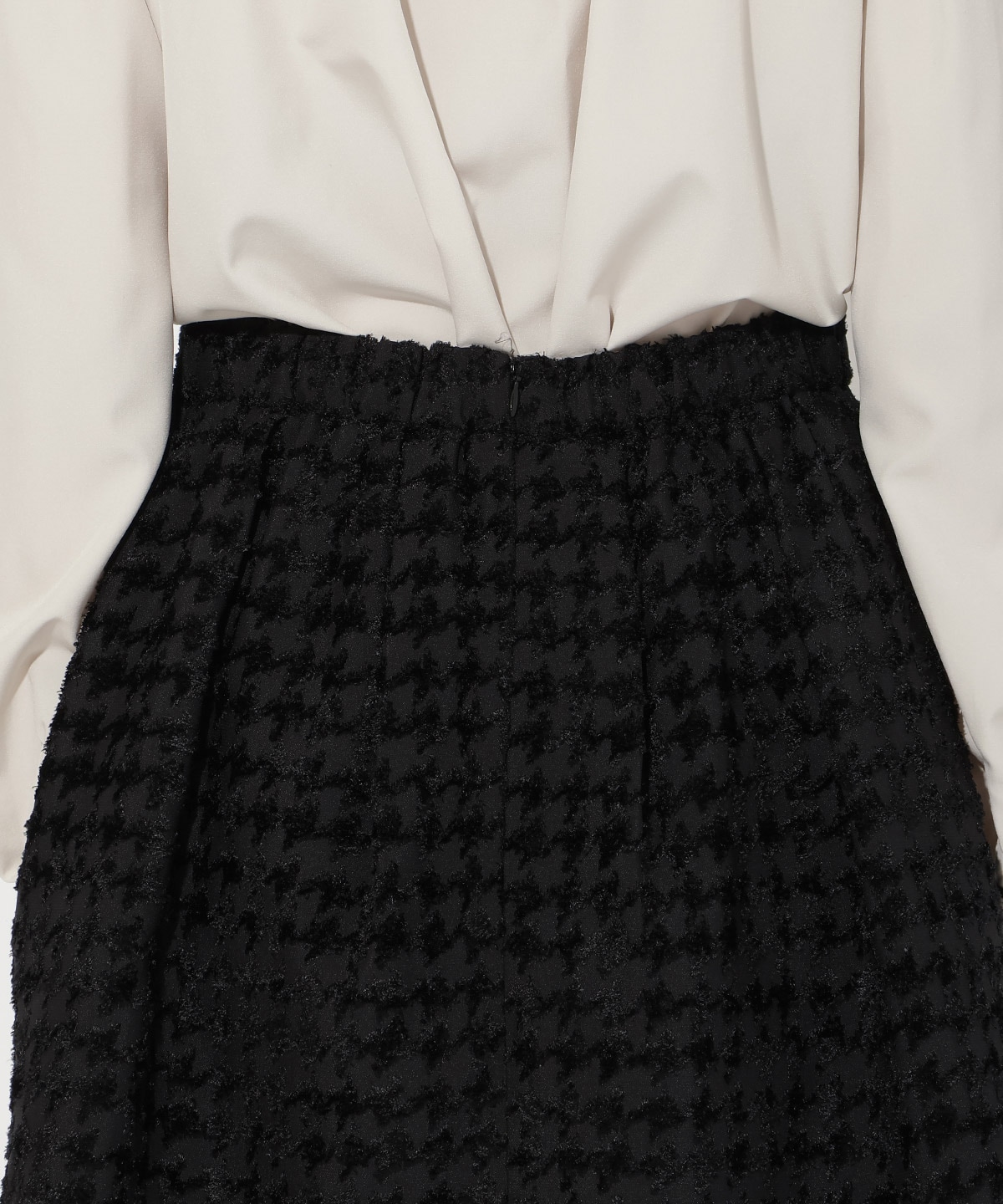 千鳥ジャガードミニスカート