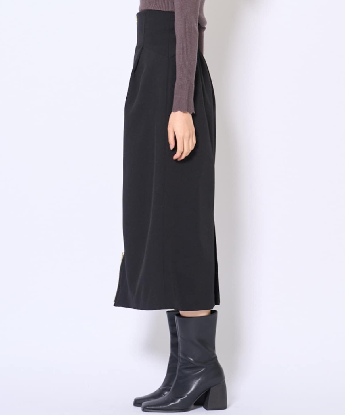 センターZIPスカート