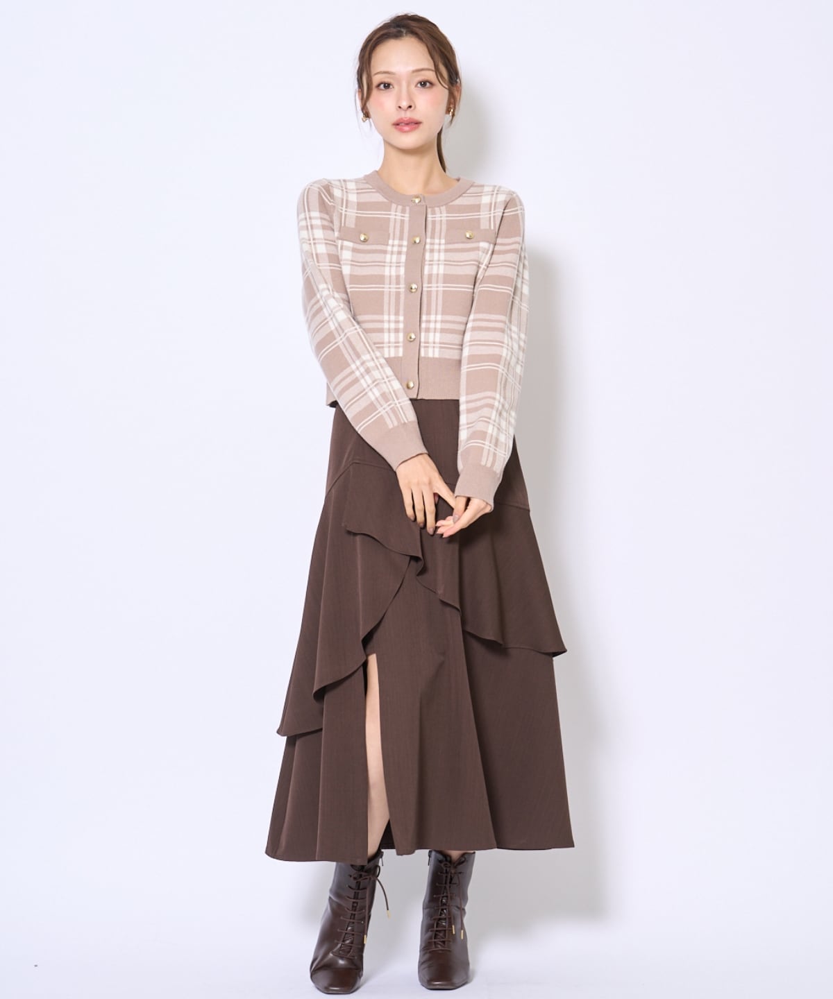 インナーミニティアードスカート