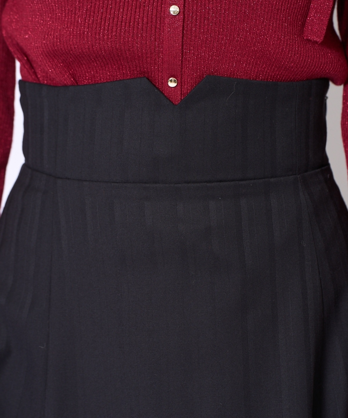 ビッグリボンフレアスカート