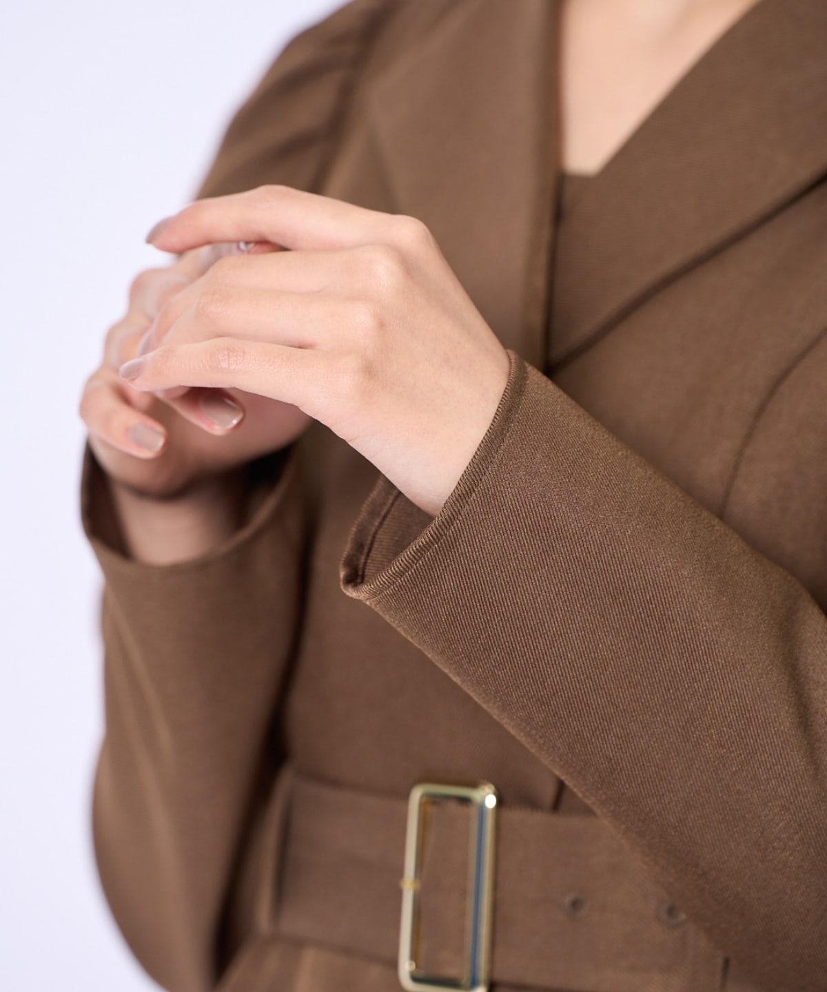 プリーツレイヤードワンピース