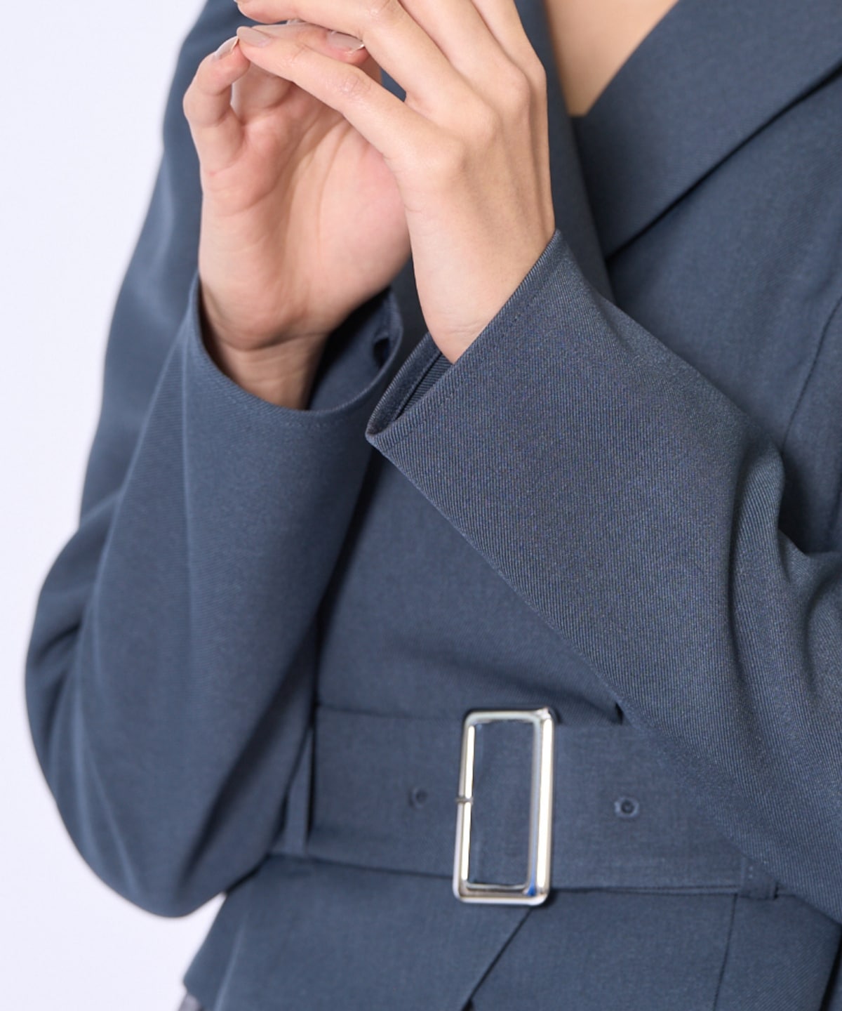 プリーツレイヤードワンピース