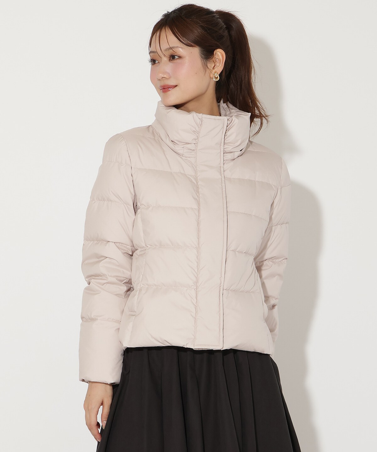 FOXファー付きプレミアムショートダウン