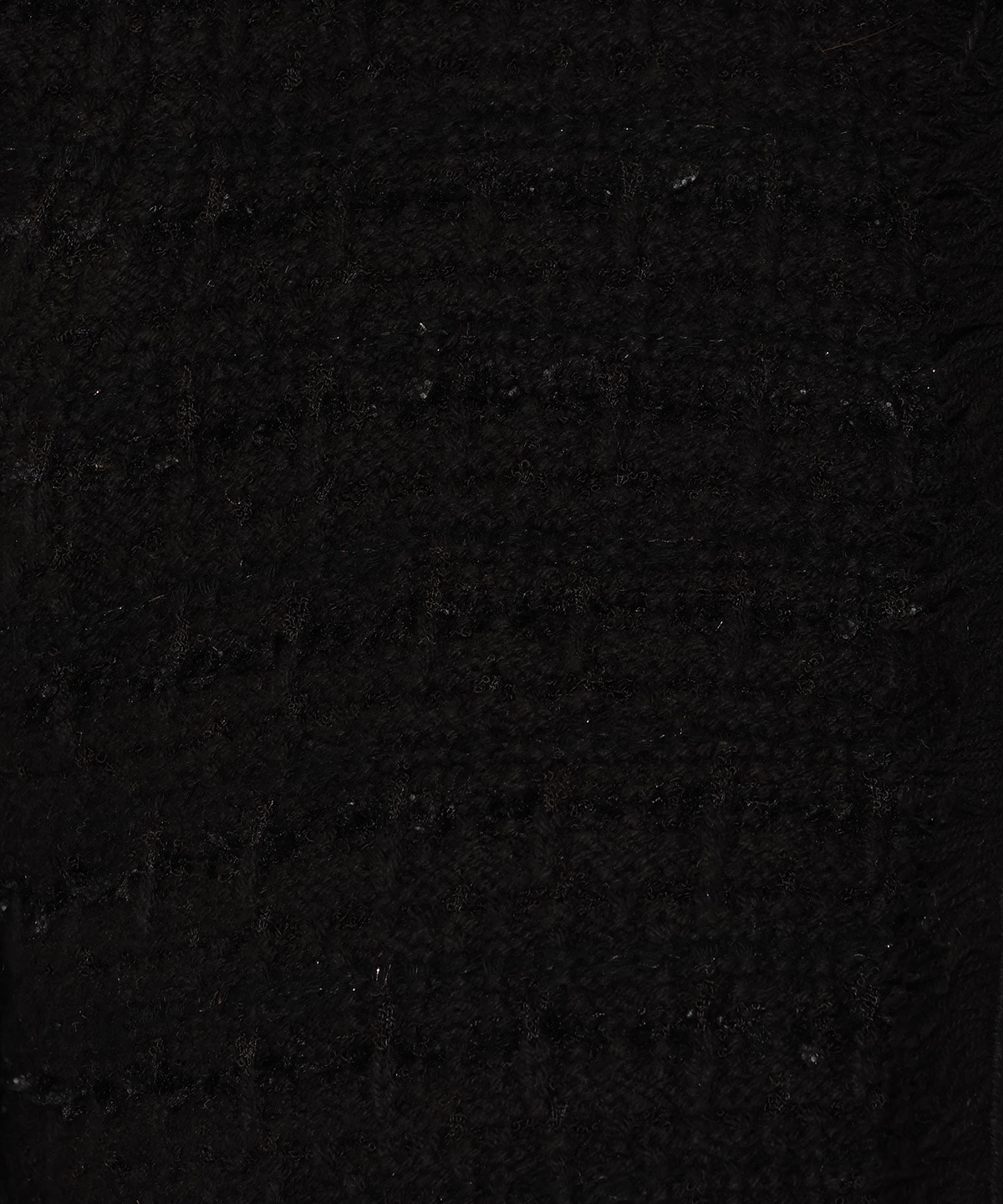 ツイードライクニットカーディガン