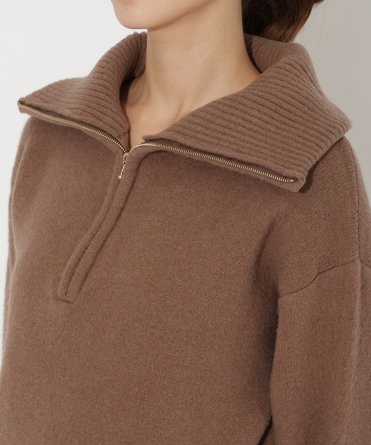 ZIPビッグカラープルオーバー