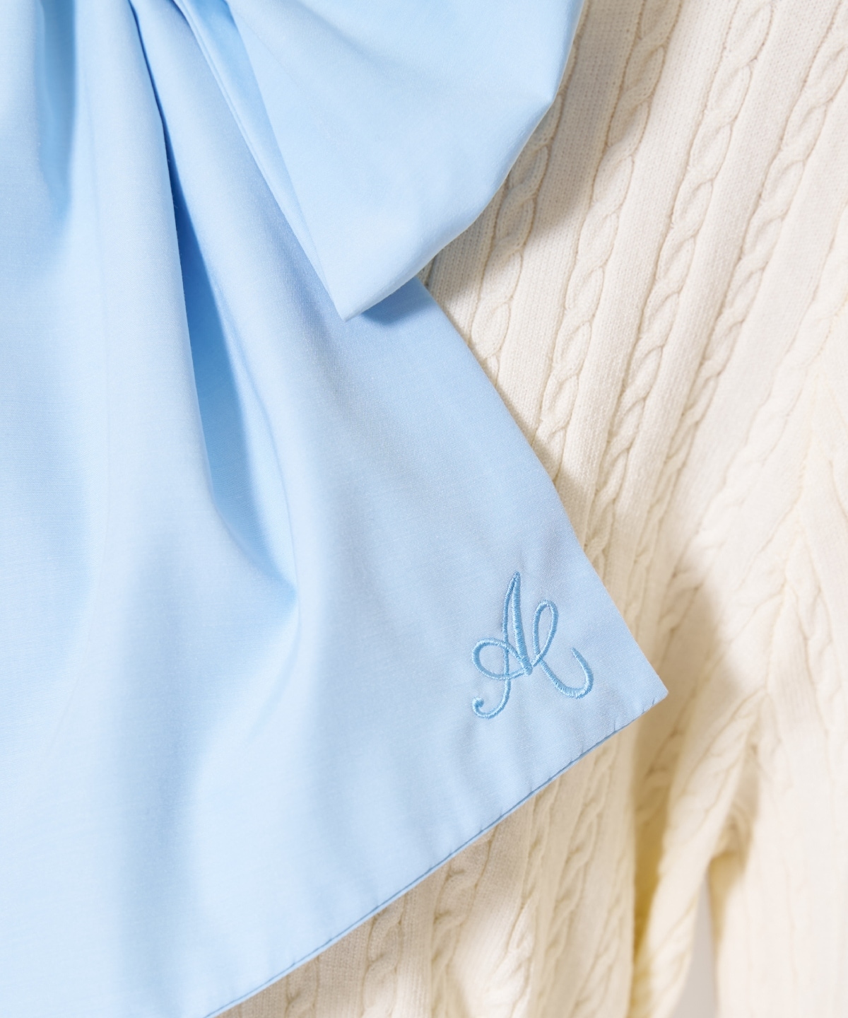 【先行予約受付中】ボウタイニットプルオーバー