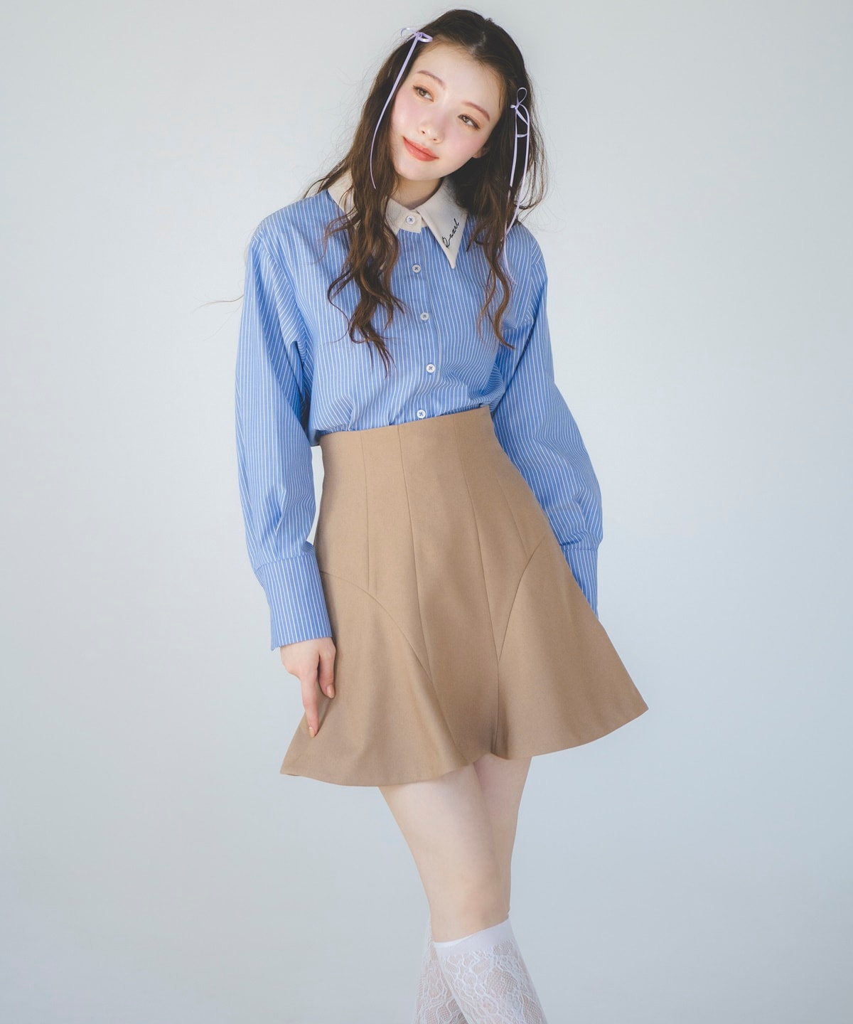 ハイウエストミニスカート