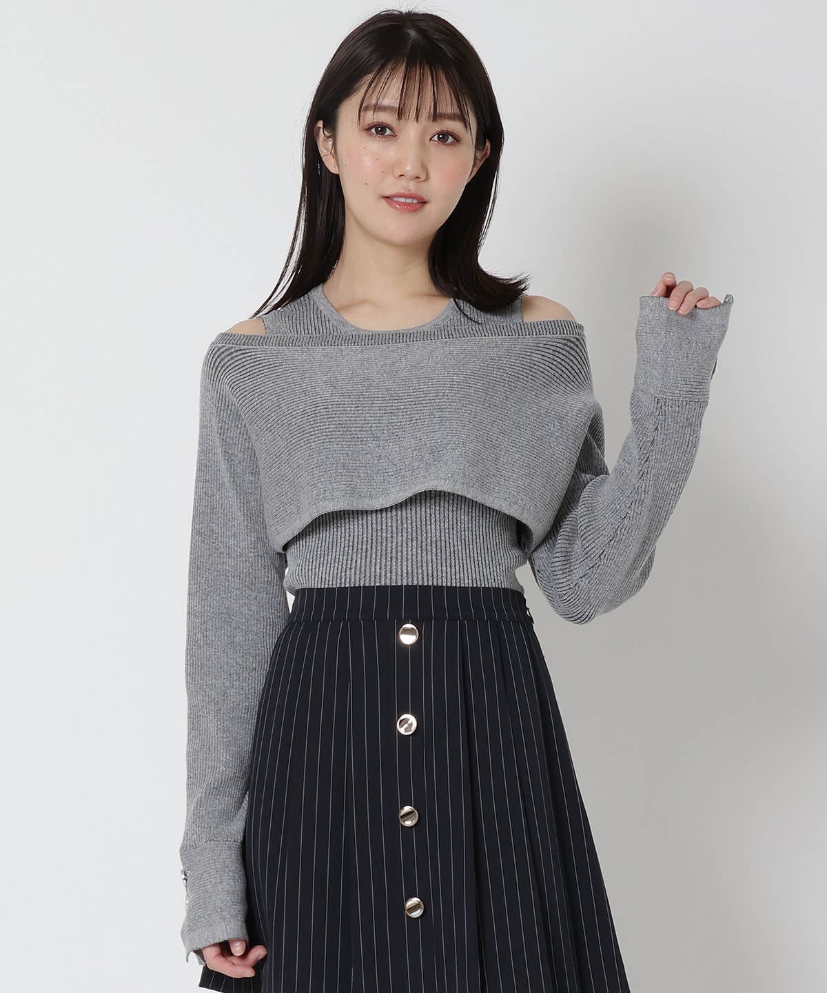 ニットセットトップス