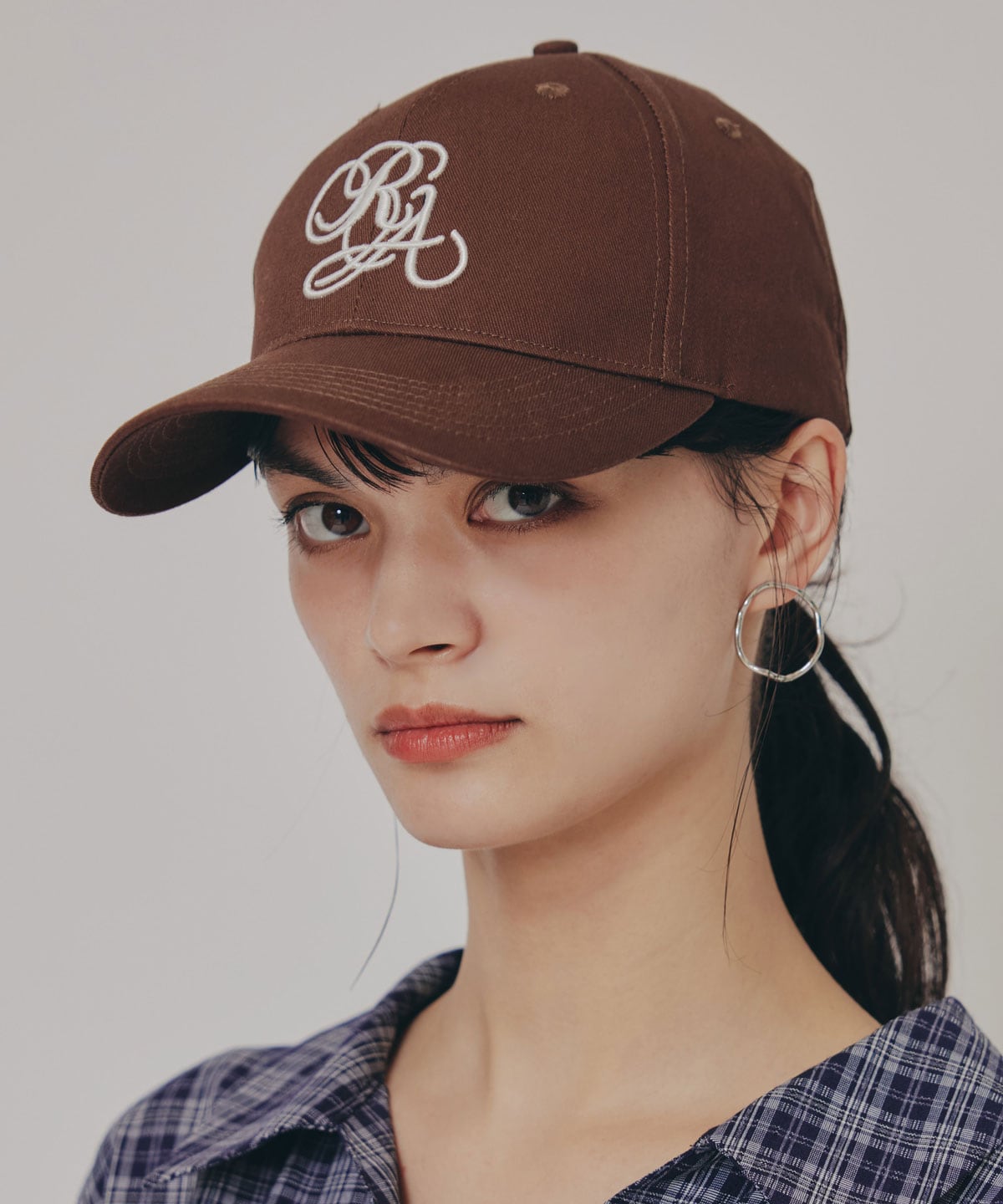 オリジナルロゴ刺繍キャップ