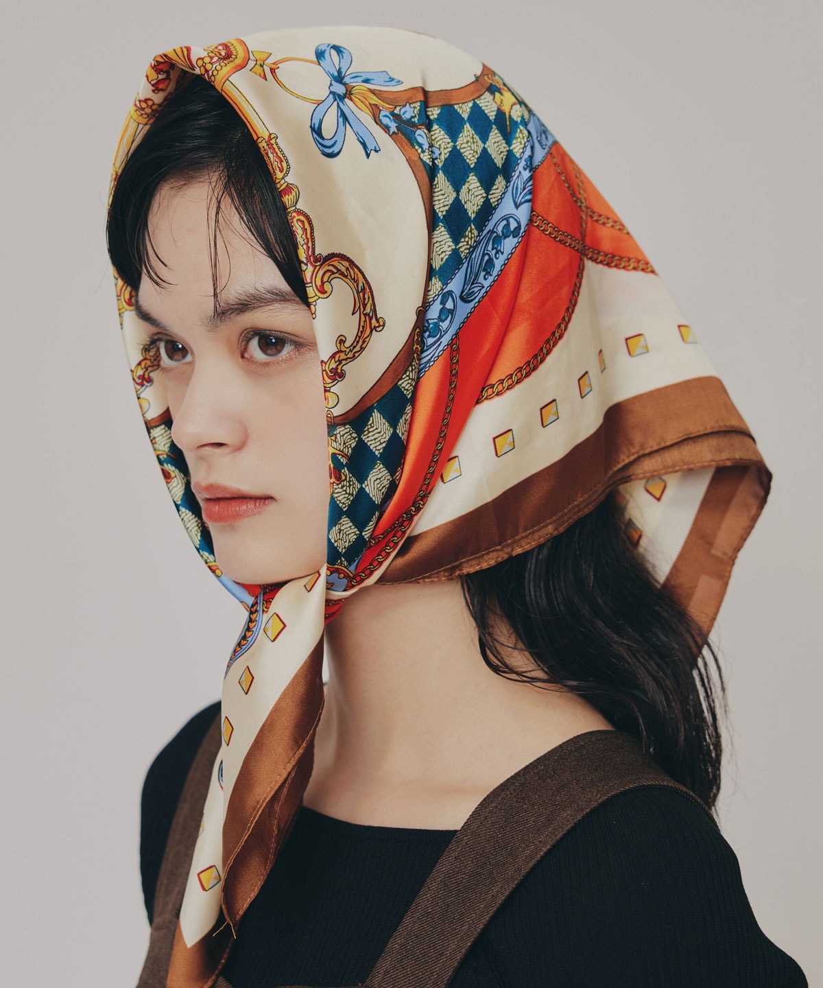 テディベアチェーンスカーフ