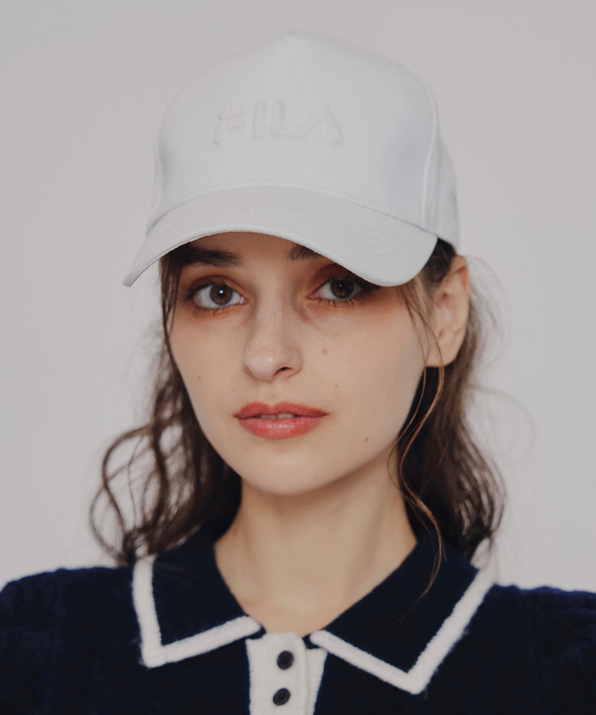 ［FILA×REDYAZEL］FILAロゴキャップ