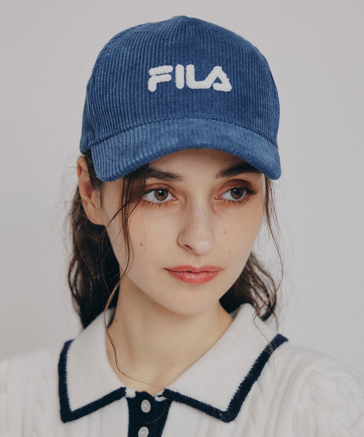 ［FILA×REDYAZEL］FILAロゴキャップ