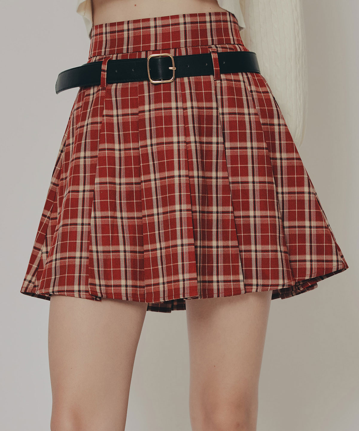 ローベルトプリーツミニスカート