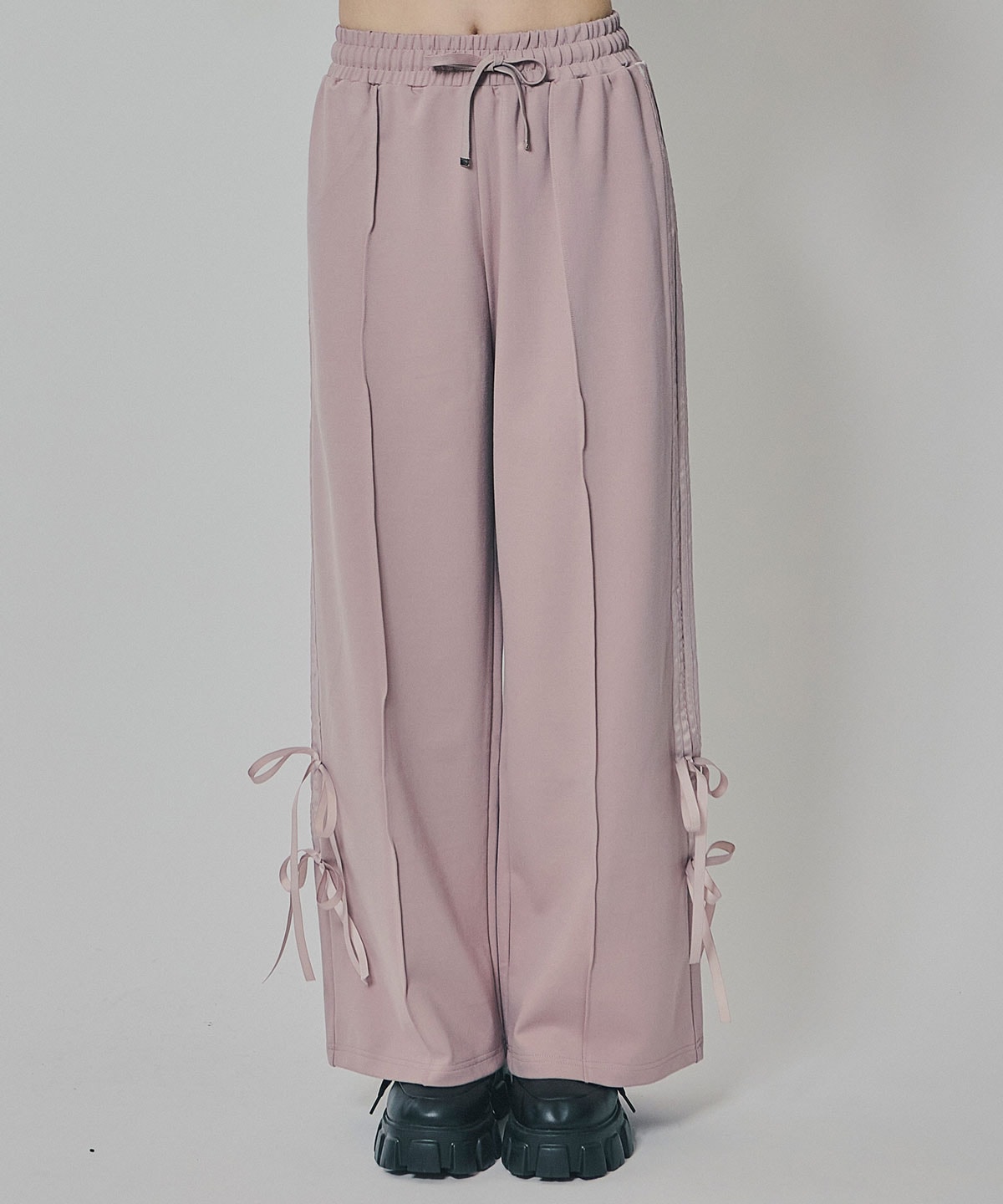 ダブルリボンラインイージーパンツ