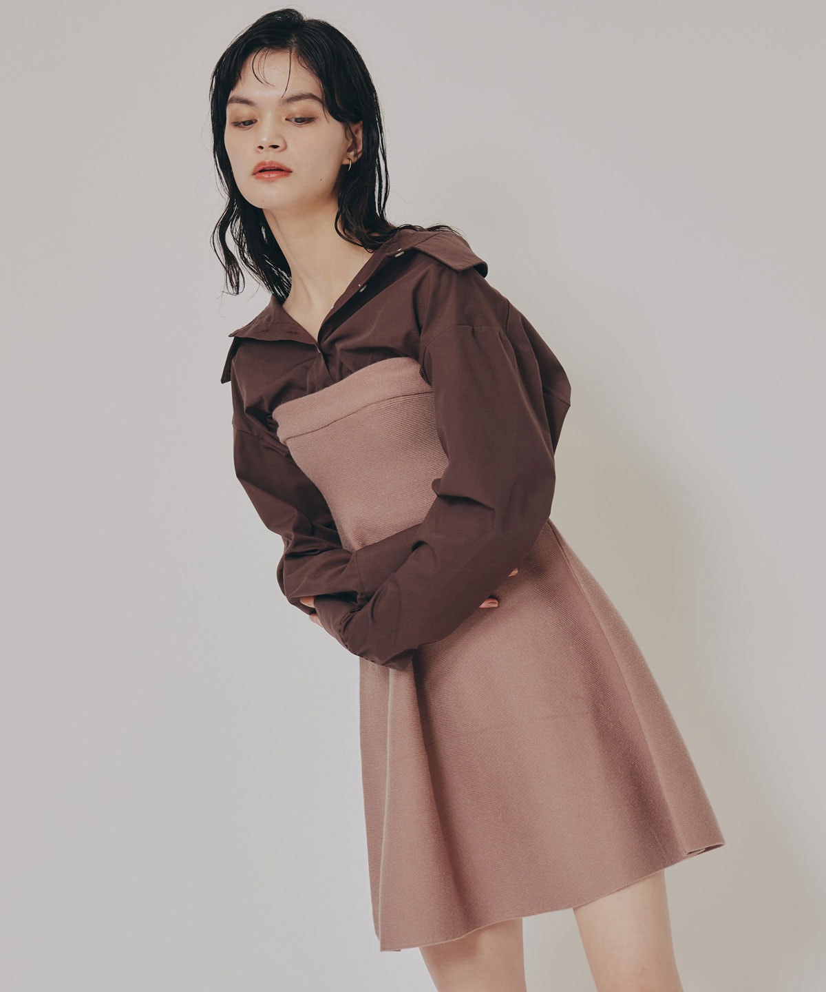 マルチWAYドッキングニットワンピース