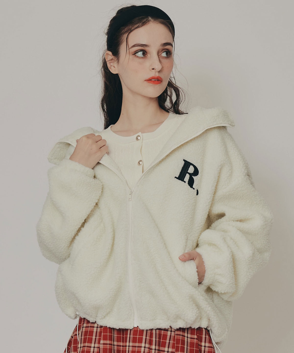 AZELCLUBボアパーカー