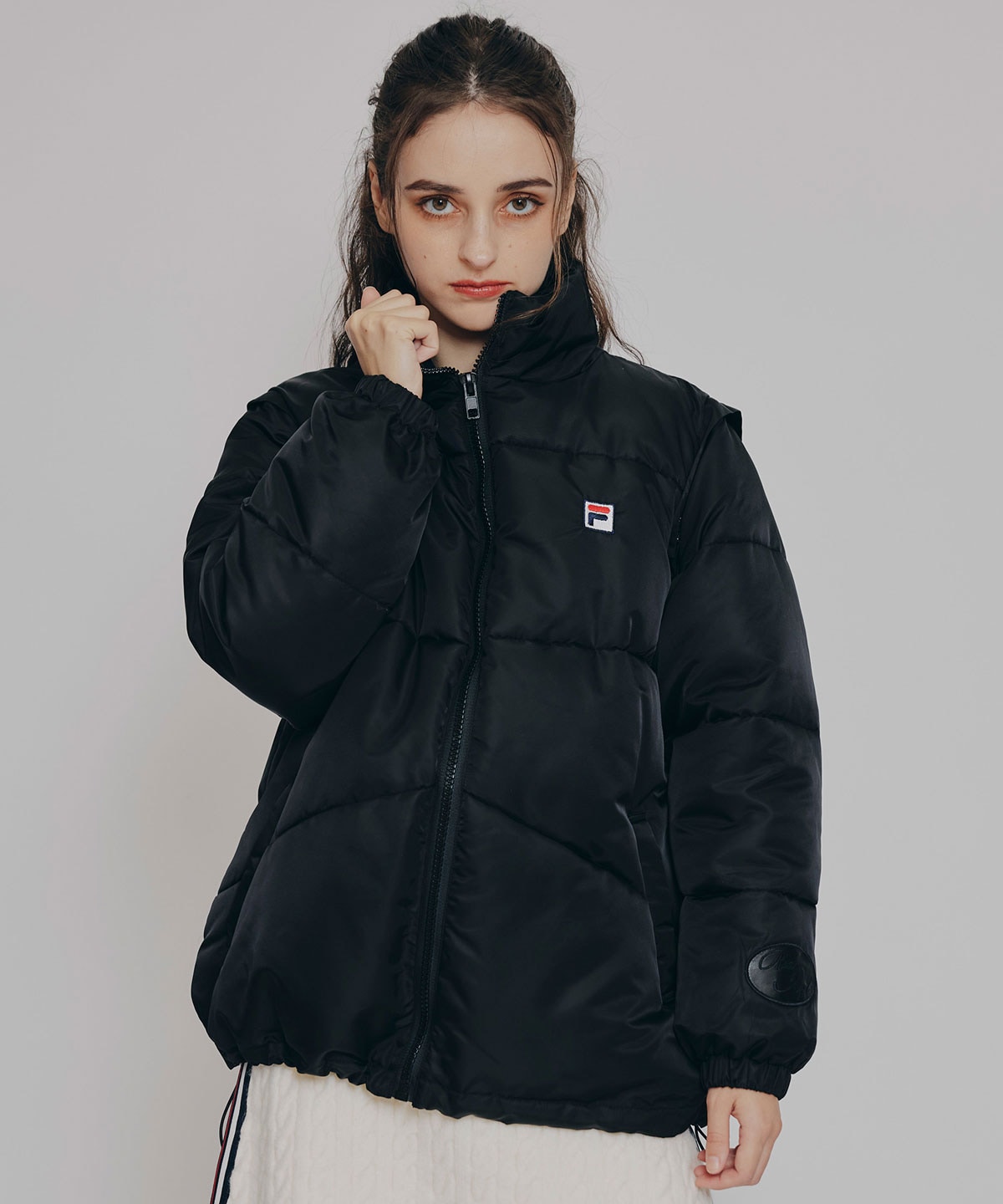 ［FILA×REDYAZEL］2WAYフェイクダウンジャケット