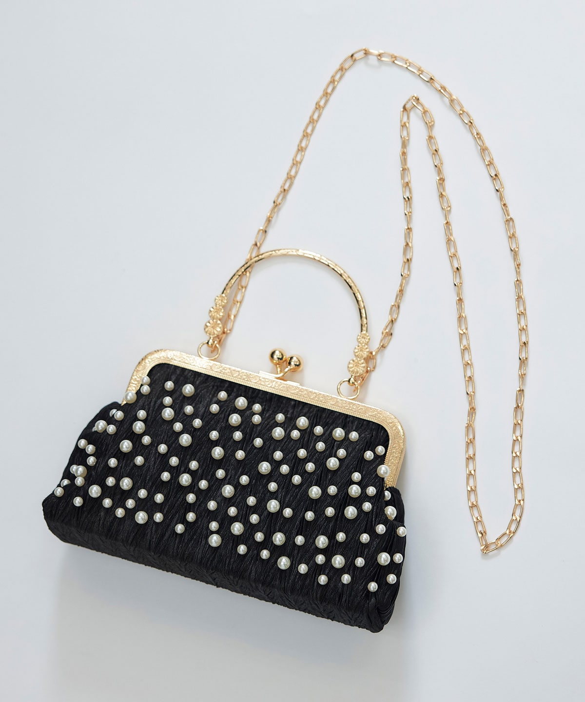 パールエンブロイダリー2WAYハンドバッグ