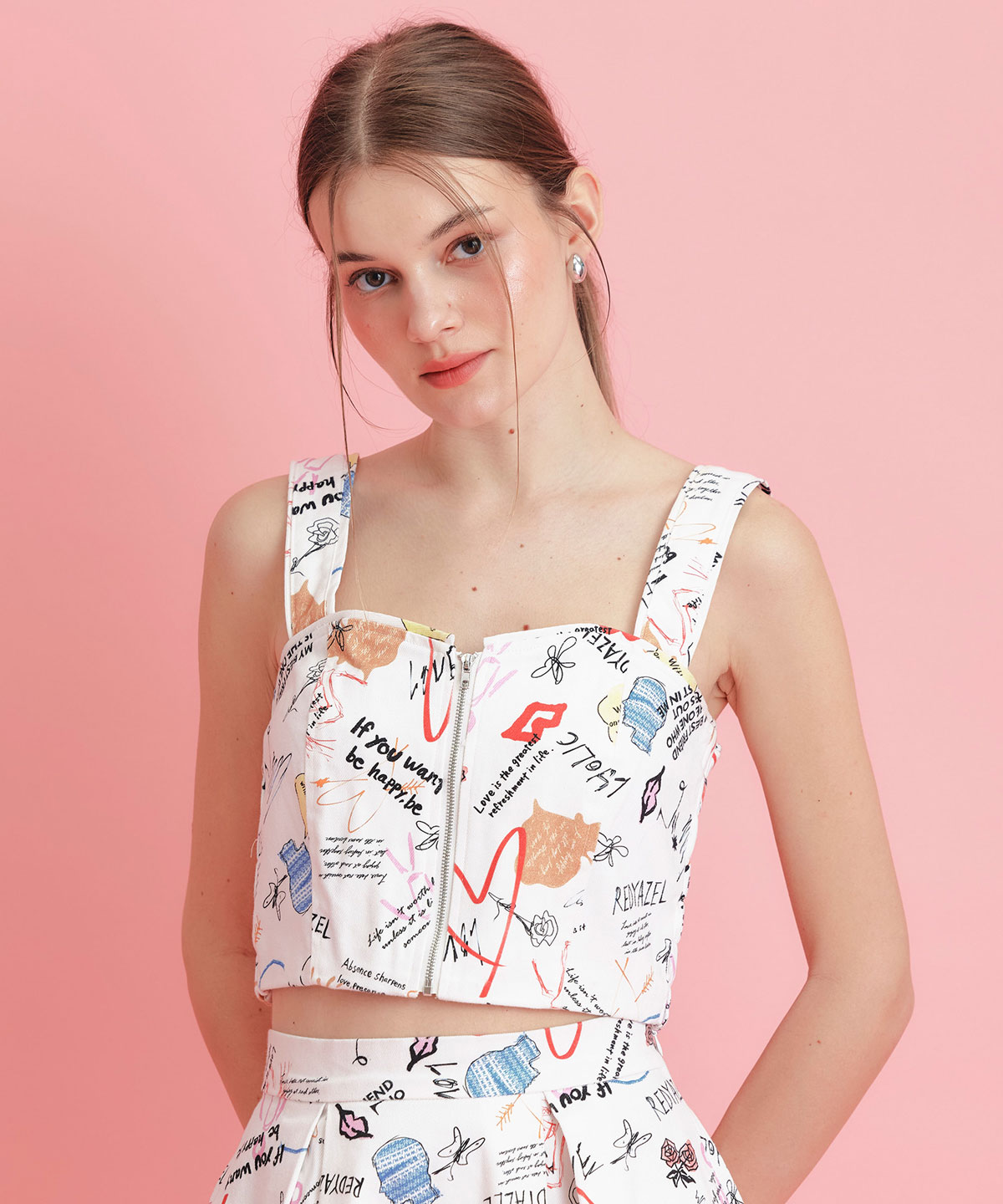 【LoveArt Series】LoveArt ショートビスチェ