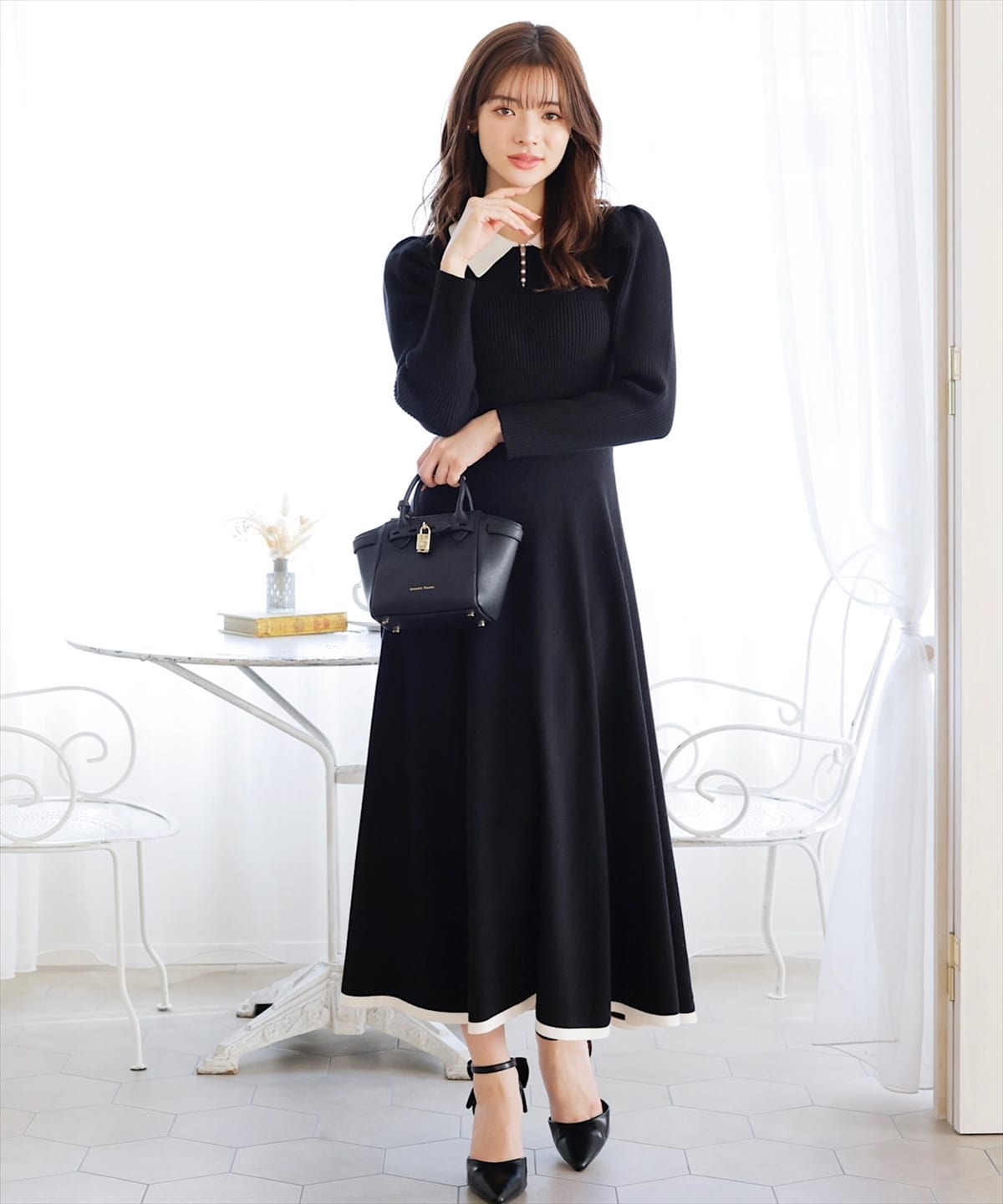 ☆シャイニーシアーチュールアンサンブルワンピース(F ネイビー ☆シャイニーシアーチュールアンサンブルワンピース(F ネイビー