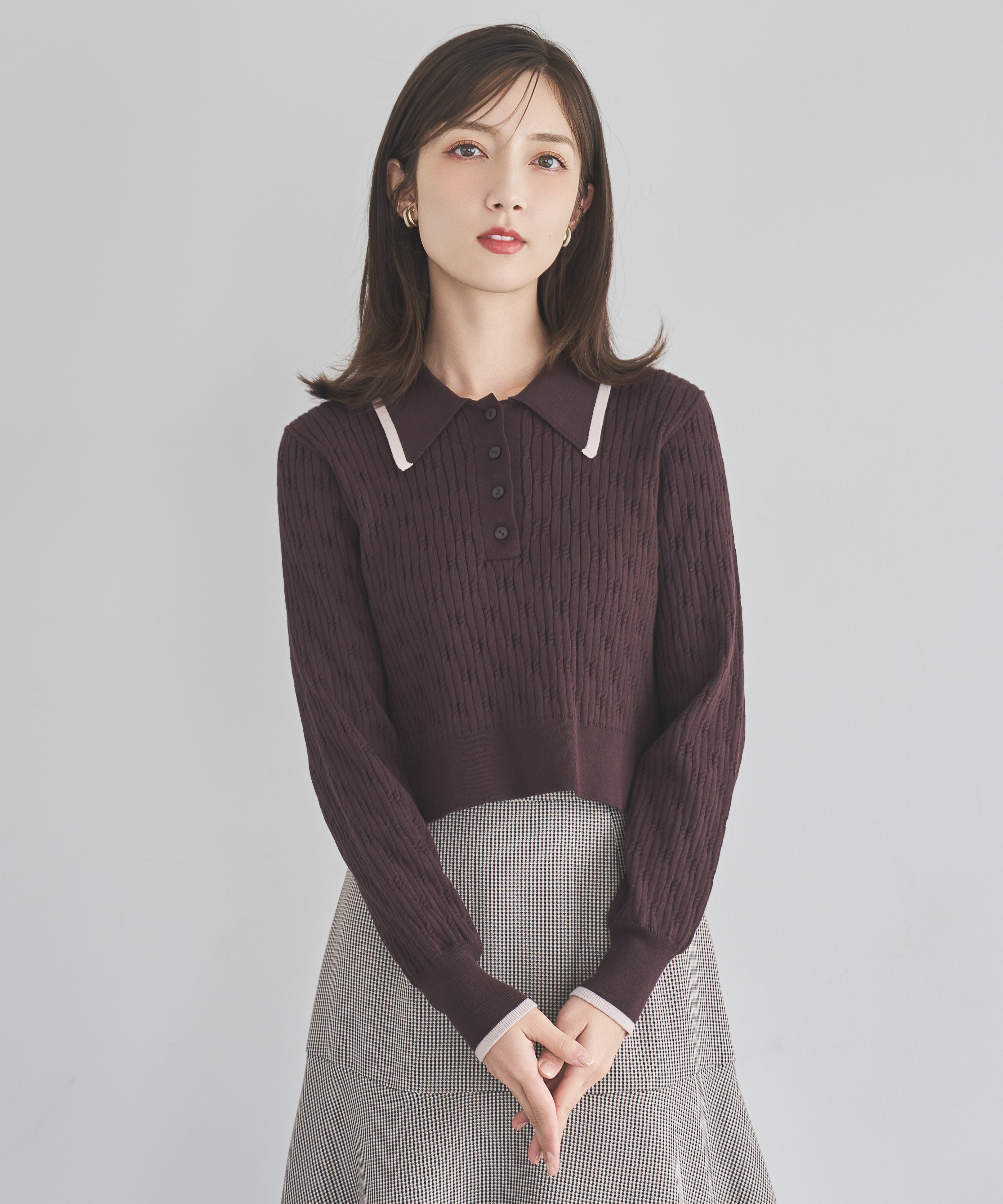 配色ポロニット