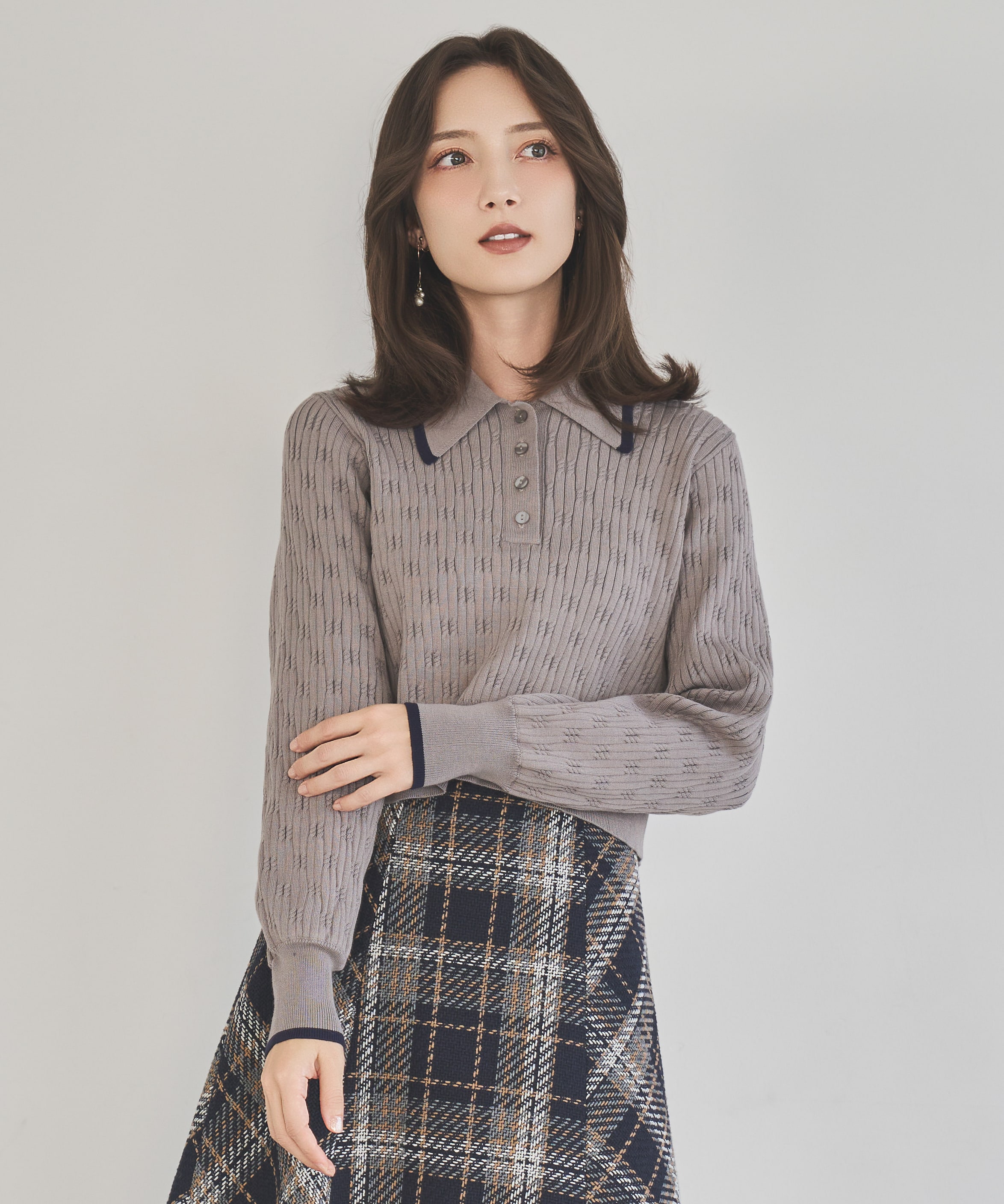 配色ポロニット