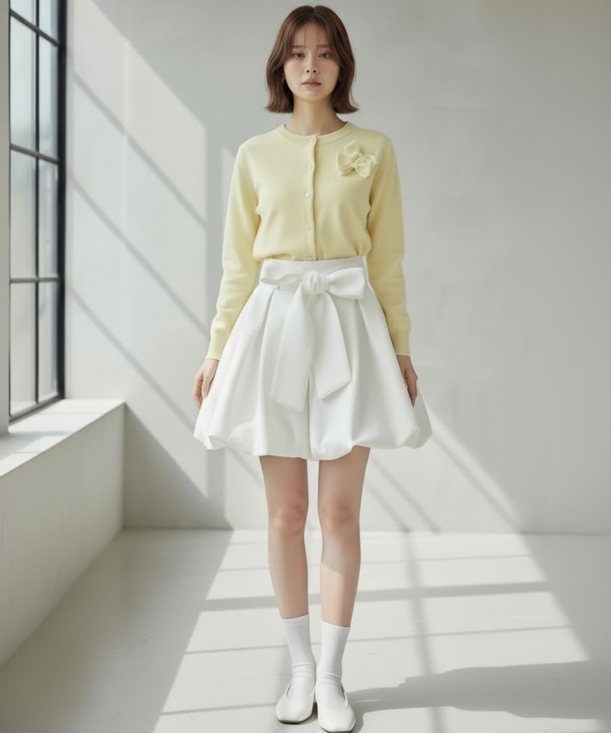 【2/20(Fri)発売】タックバルーンミニスカート