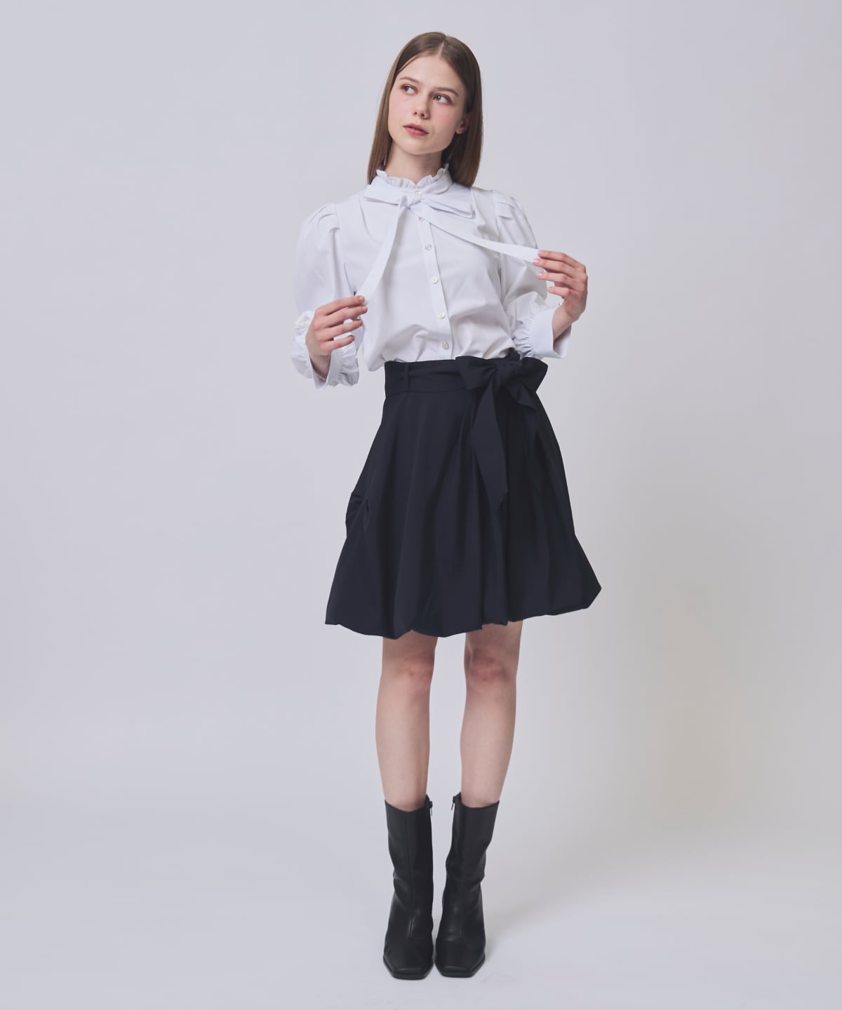 【2/20(Fri)発売】タックバルーンミニスカート