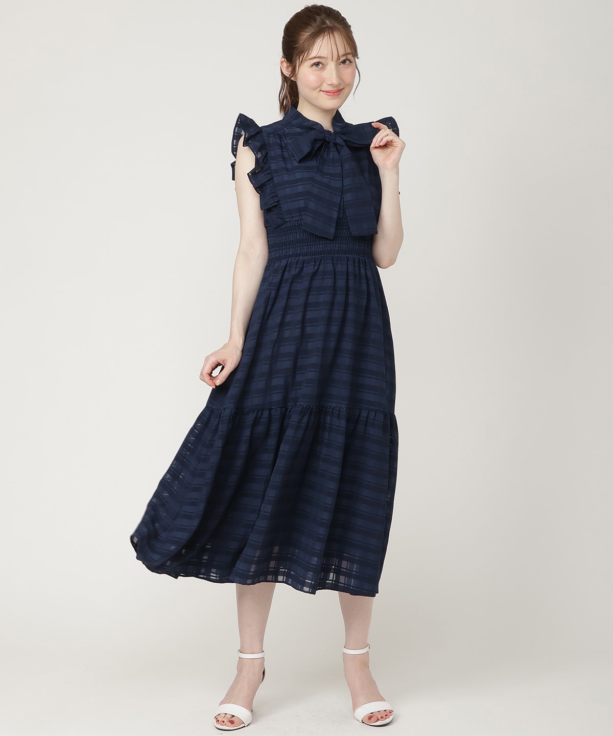 【5/29発売】フリルボウタイワンピース