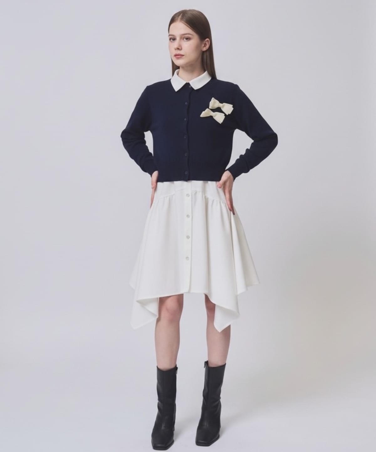 【2/20(Fri)発売】イレヘムフリルシャツワンピース