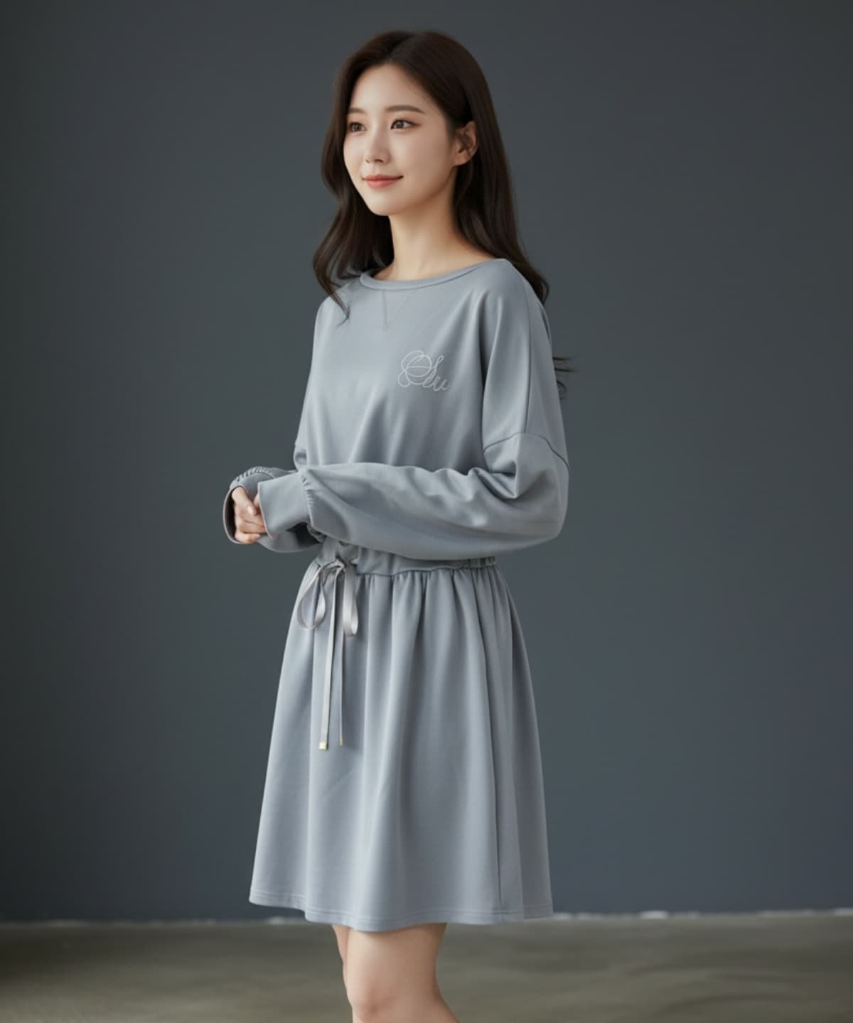 【2/13(Fri)予約開始】刺しゅう入りポンチ素材ミニワンピース