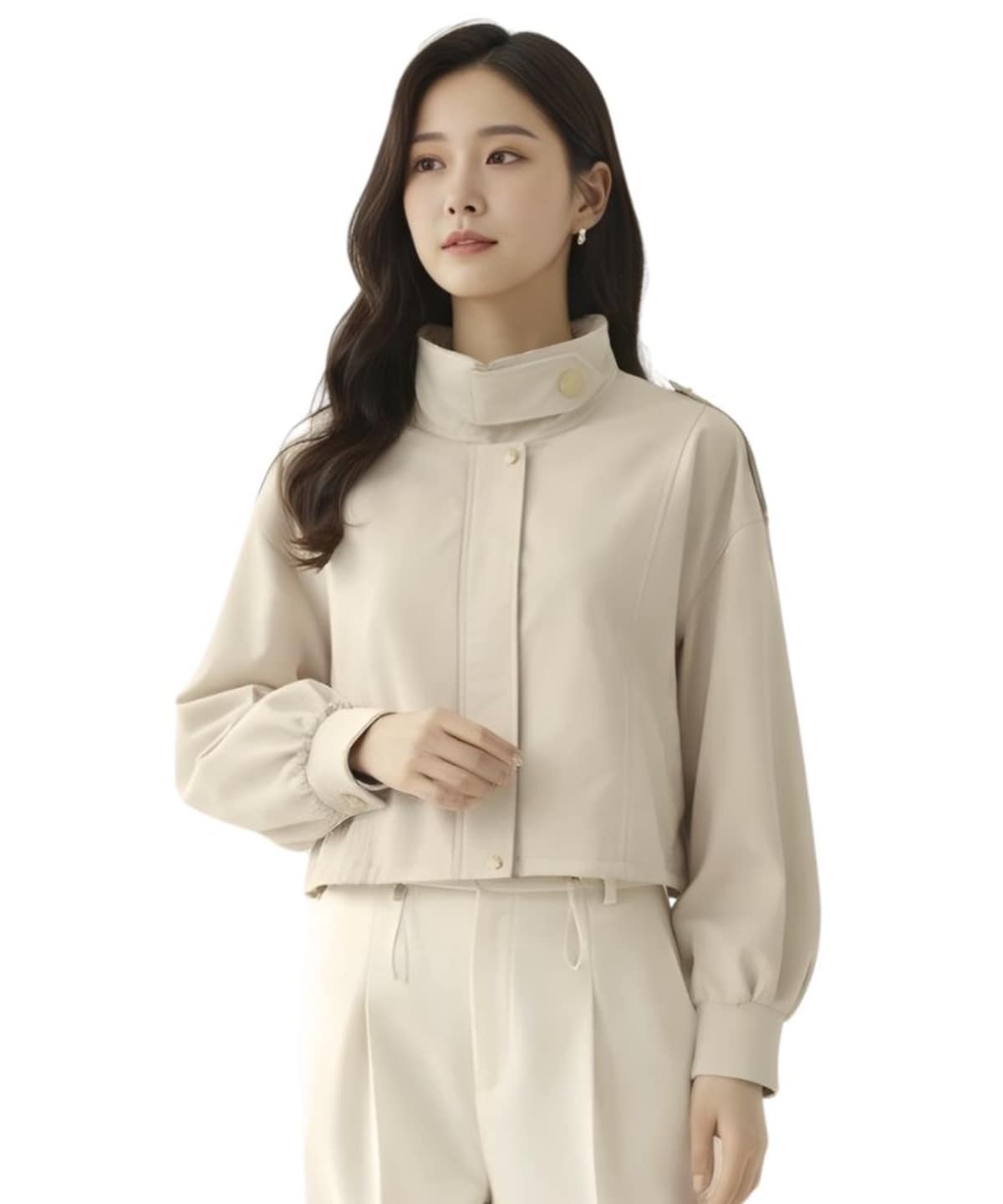 【3/6(Fri)発売】ボリュームスリーブドロストブルゾン