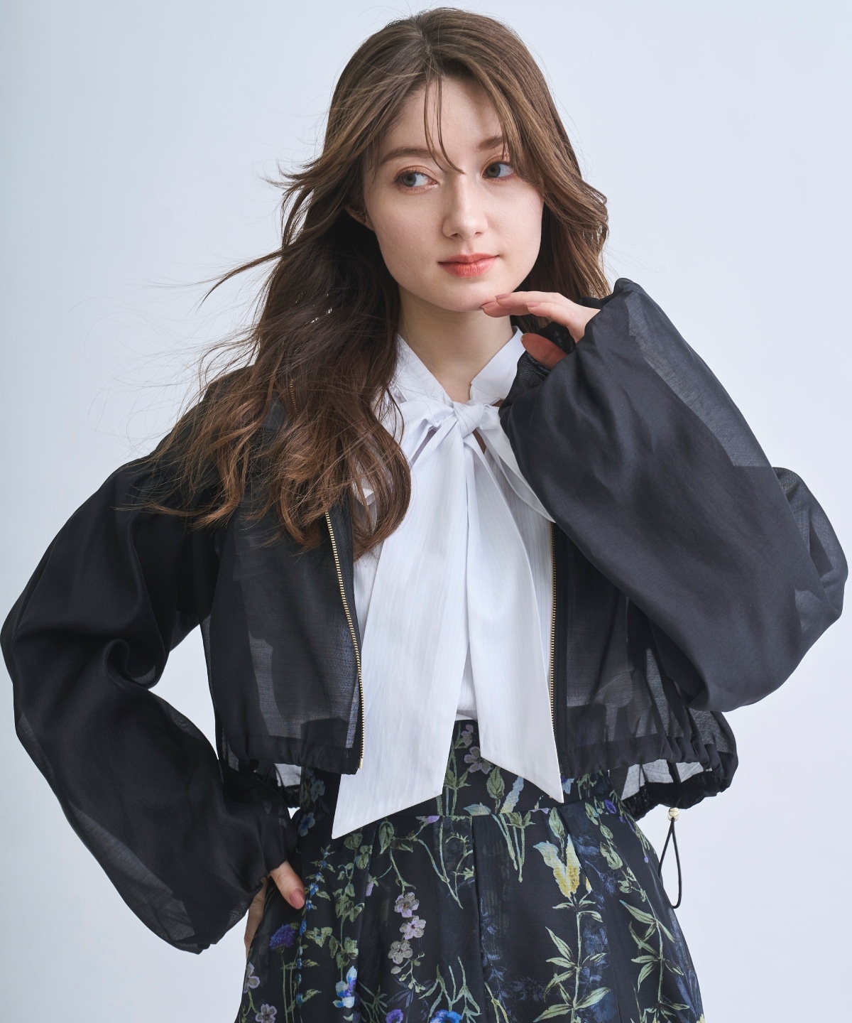 【4/10(Fri)発売】バルーンシアーブルゾン