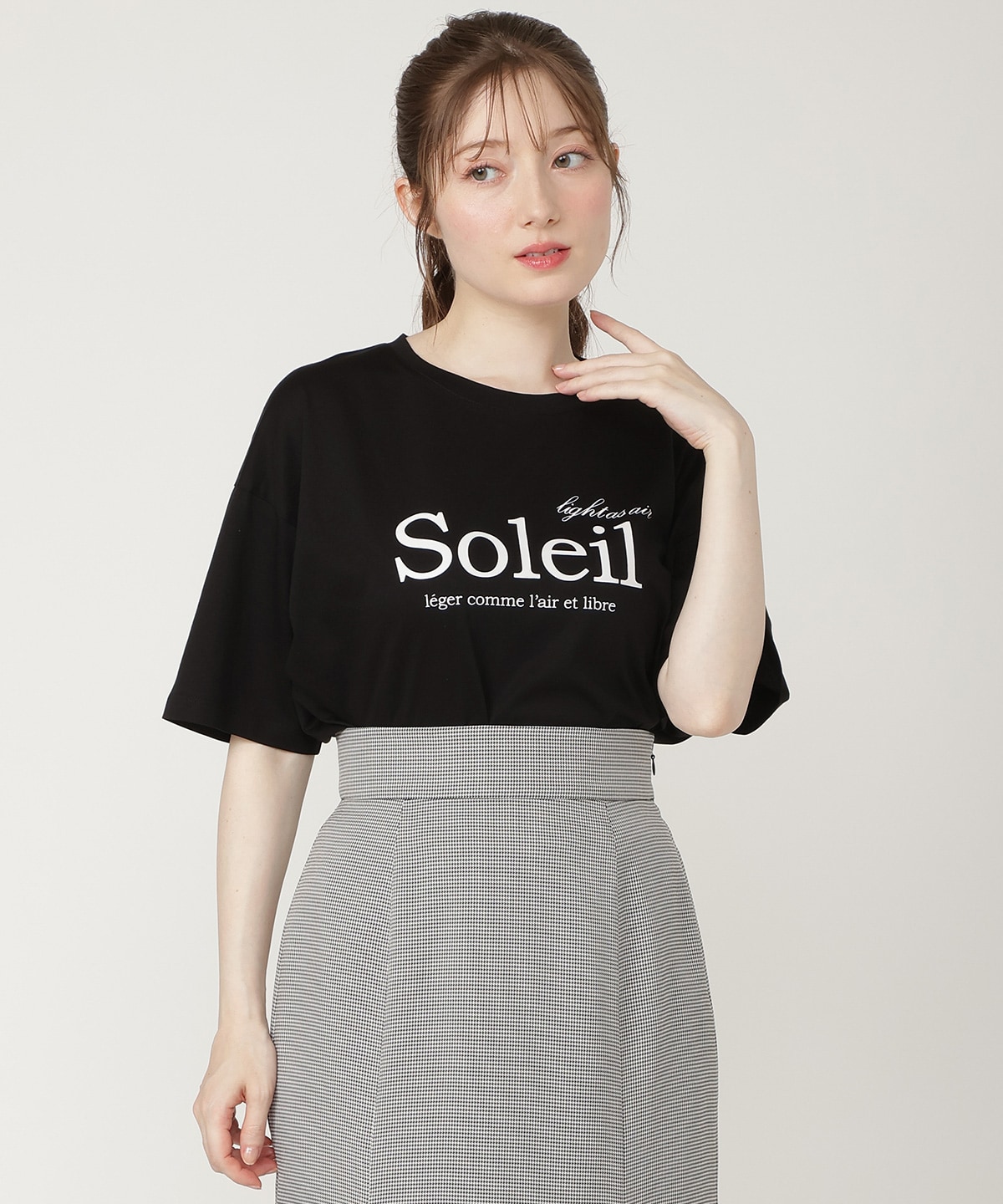 【6/3予約開始】オーバーサイズコットンロゴTシャツ
